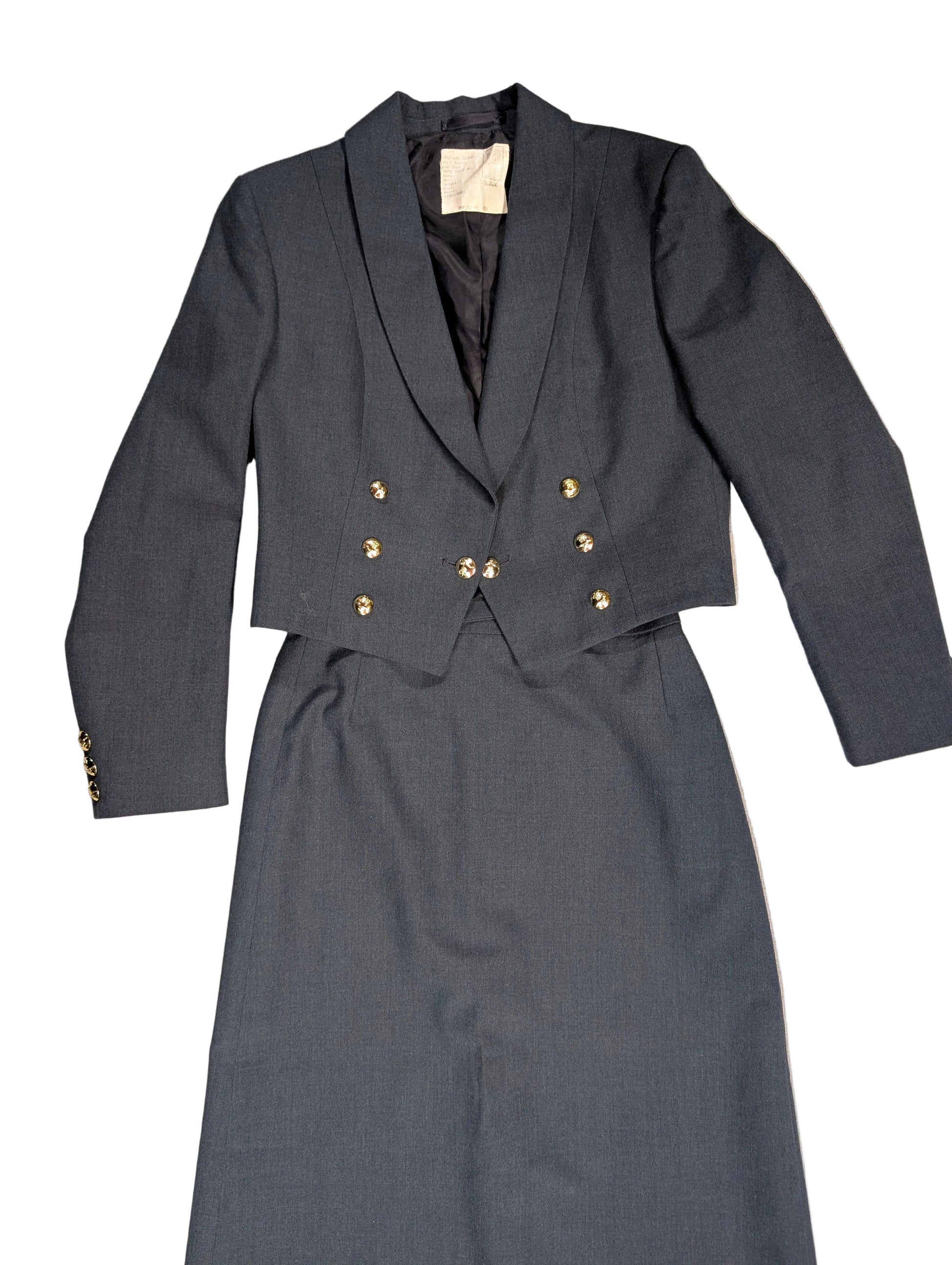 Woman's RAF No5 Mess Dress Uniform Jacket & Skirt