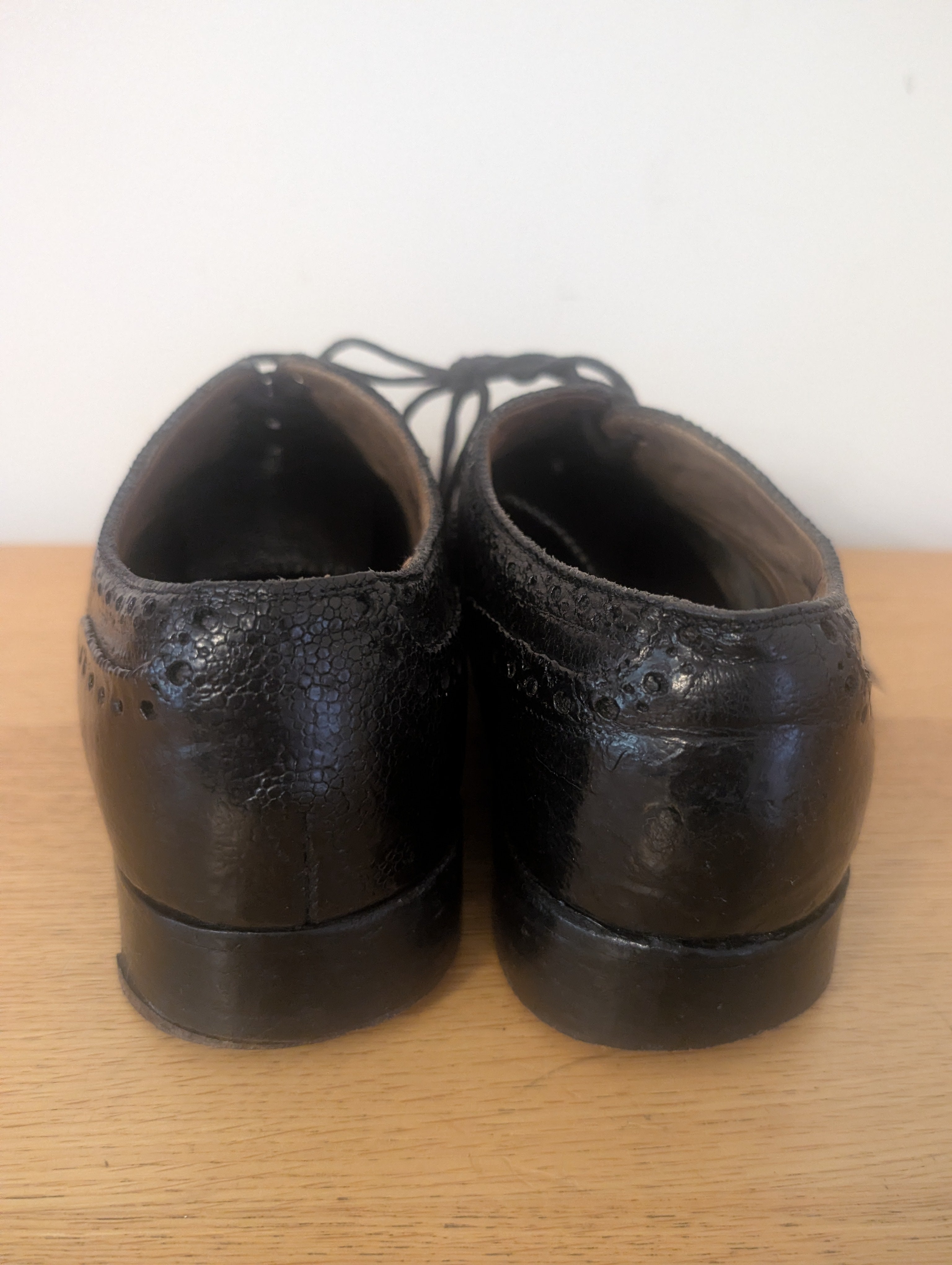 British Brogues Highland & Pipers Service Dress Shoes Brogues size 9