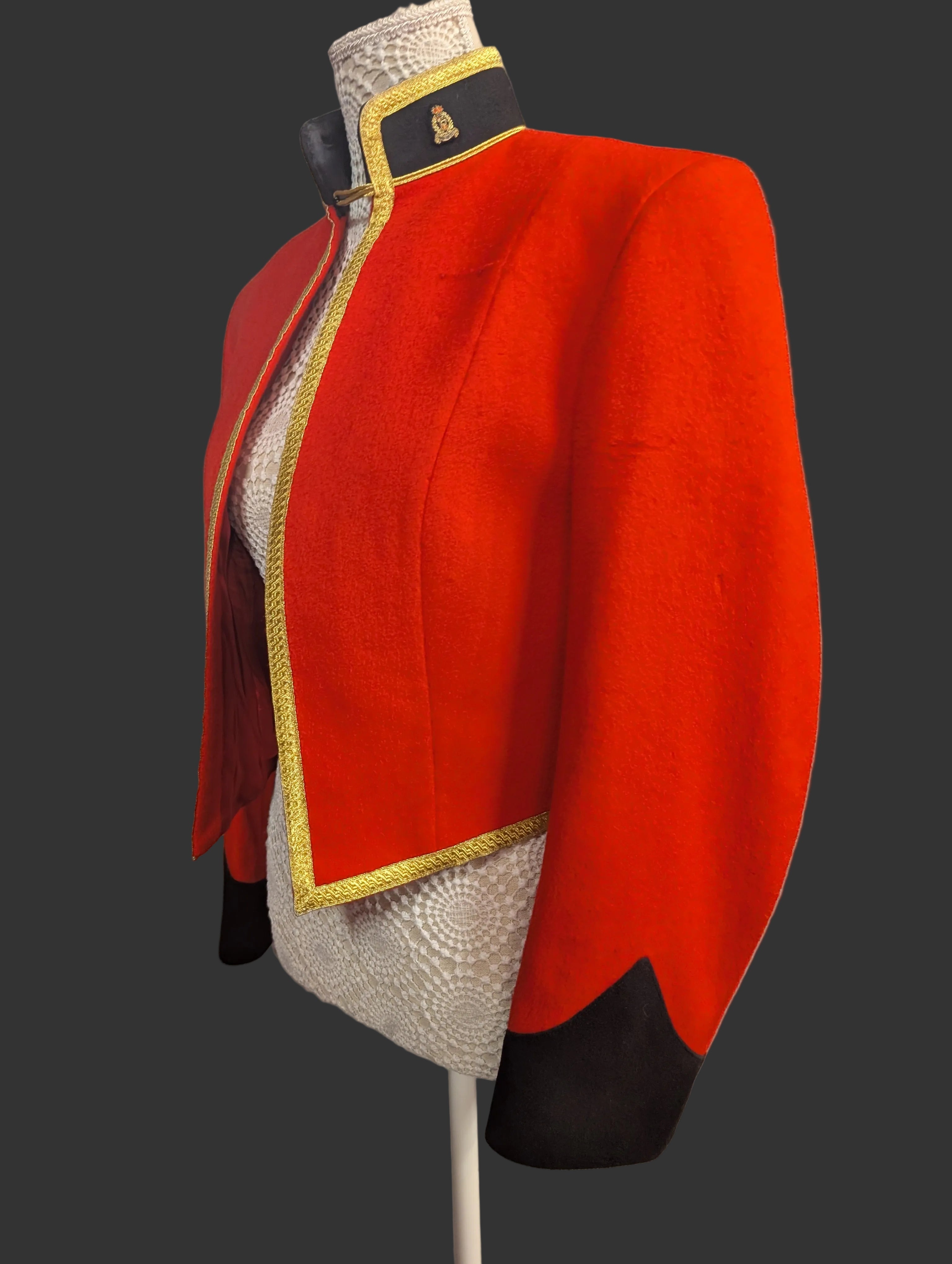 side view of AGC No10 Woman's Mess dress Uniform Jacket