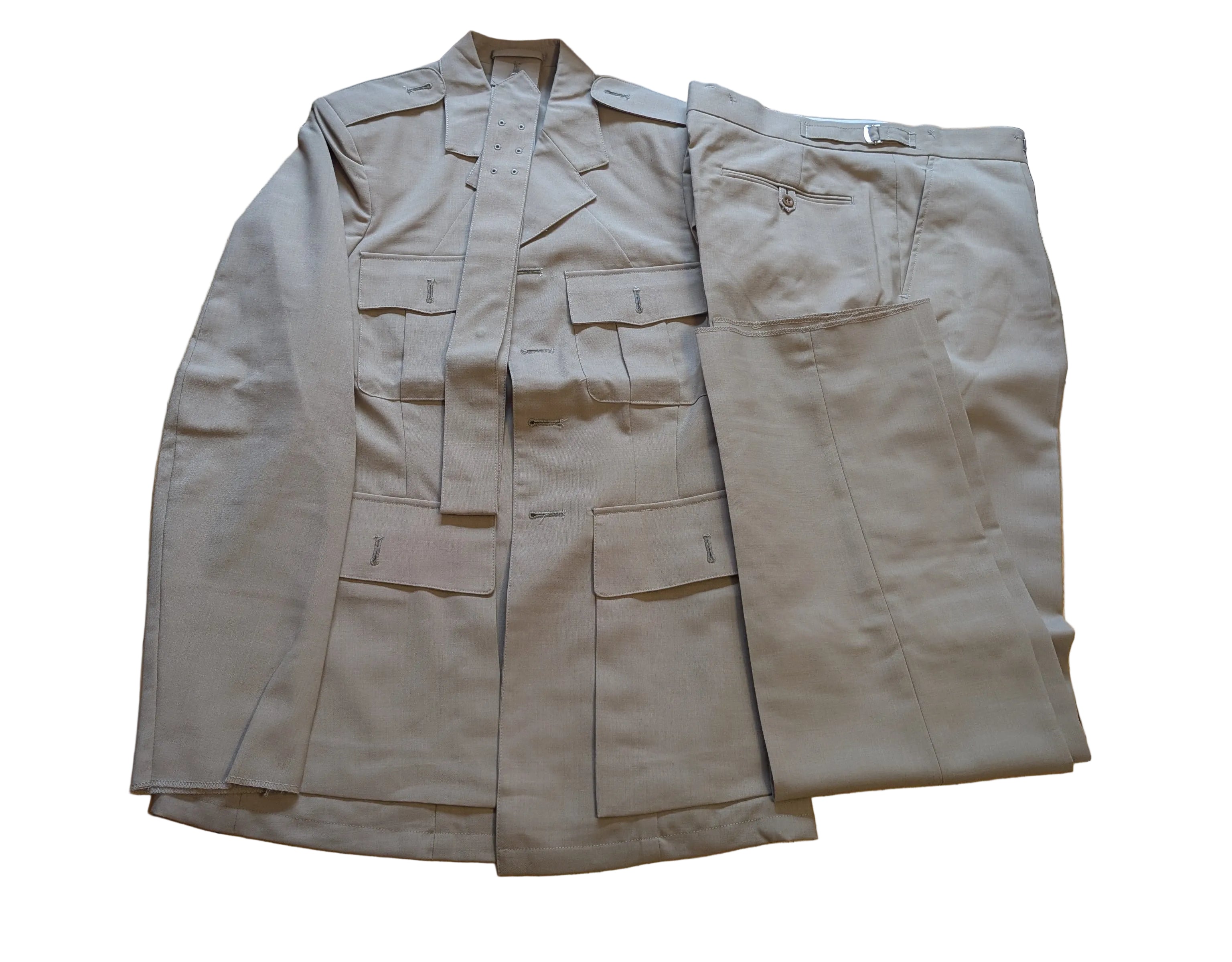 NEW RAF No6 Officers & WO & Army No4 Mans Service Dress Uniform Jacket & Trousers EX RAF, Army Warm Weather Tropical Bush