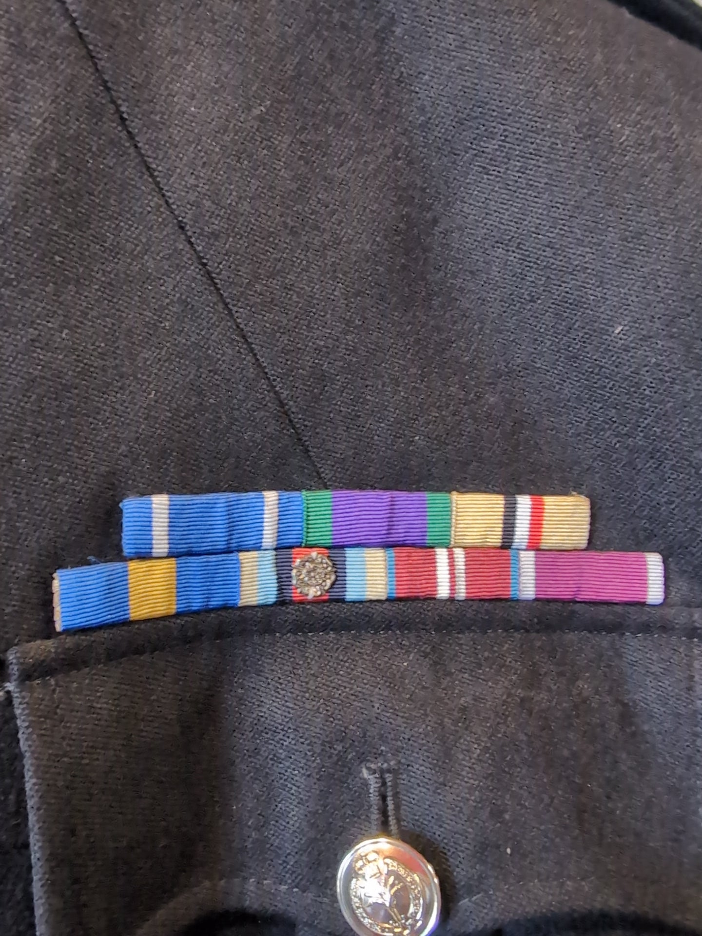 45"Chest 6ft 3" Tall Welsh Guards Company Sergeant Majors No.1 Uniform Jacket Blues Tunic ( Our Ref G19)