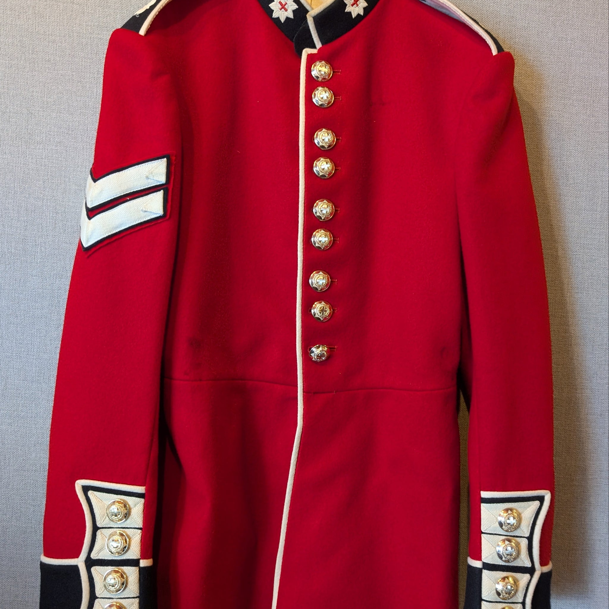 37" Chest Regular Coldstream Guards Red Tunic Footguards Gdsm Jacket 9 our ref G82)