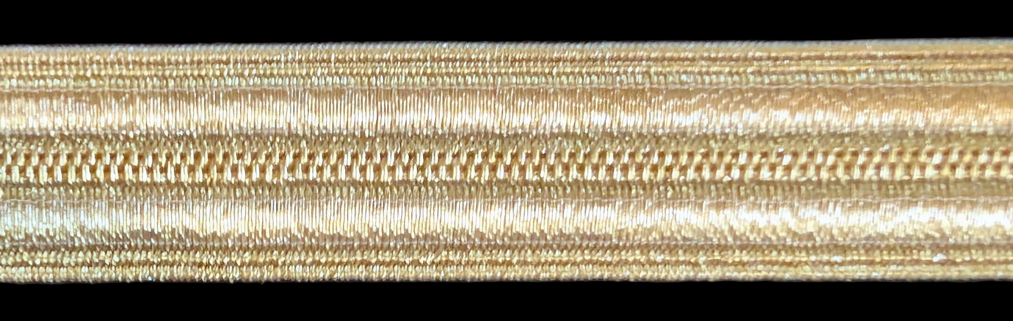 1/2" (13mm) 2 Guts 2% Gold Thread Lace RAF No5 Mess Dress