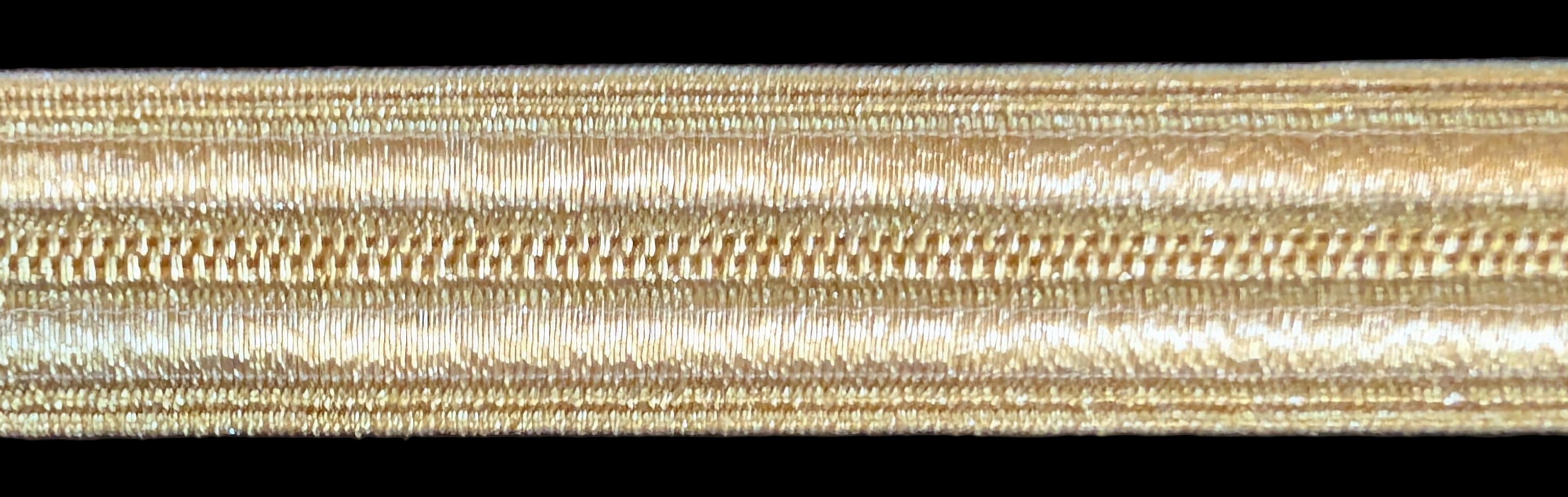 1/2" (13mm) 2 Guts 2% Gold Thread Lace RAF No5 Mess Dress