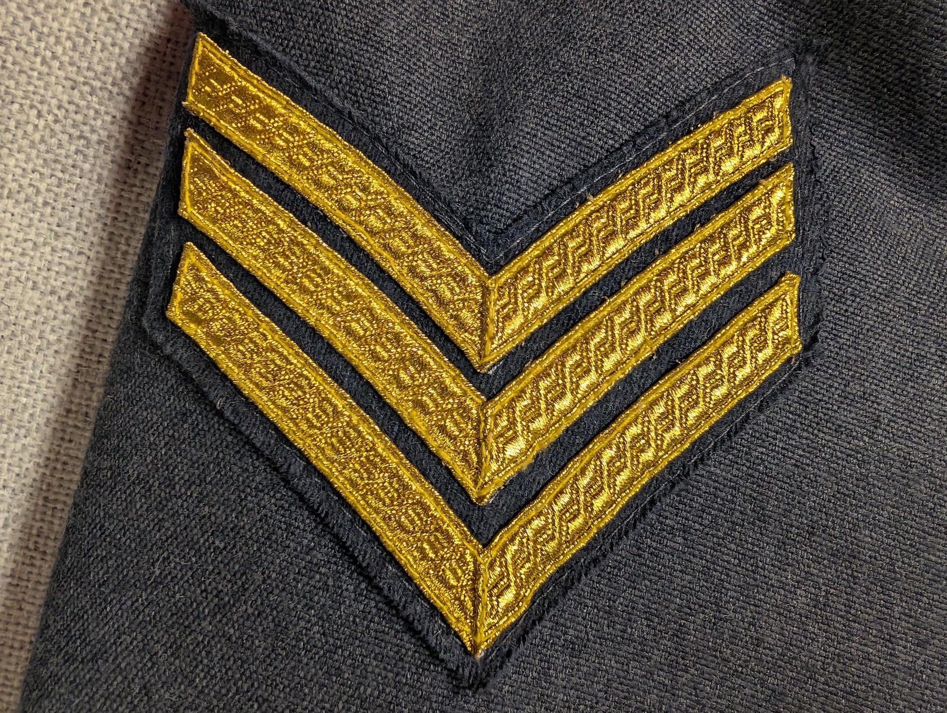 RAF No5 Mess Dress Jacket with Sergeant Stripes SGT