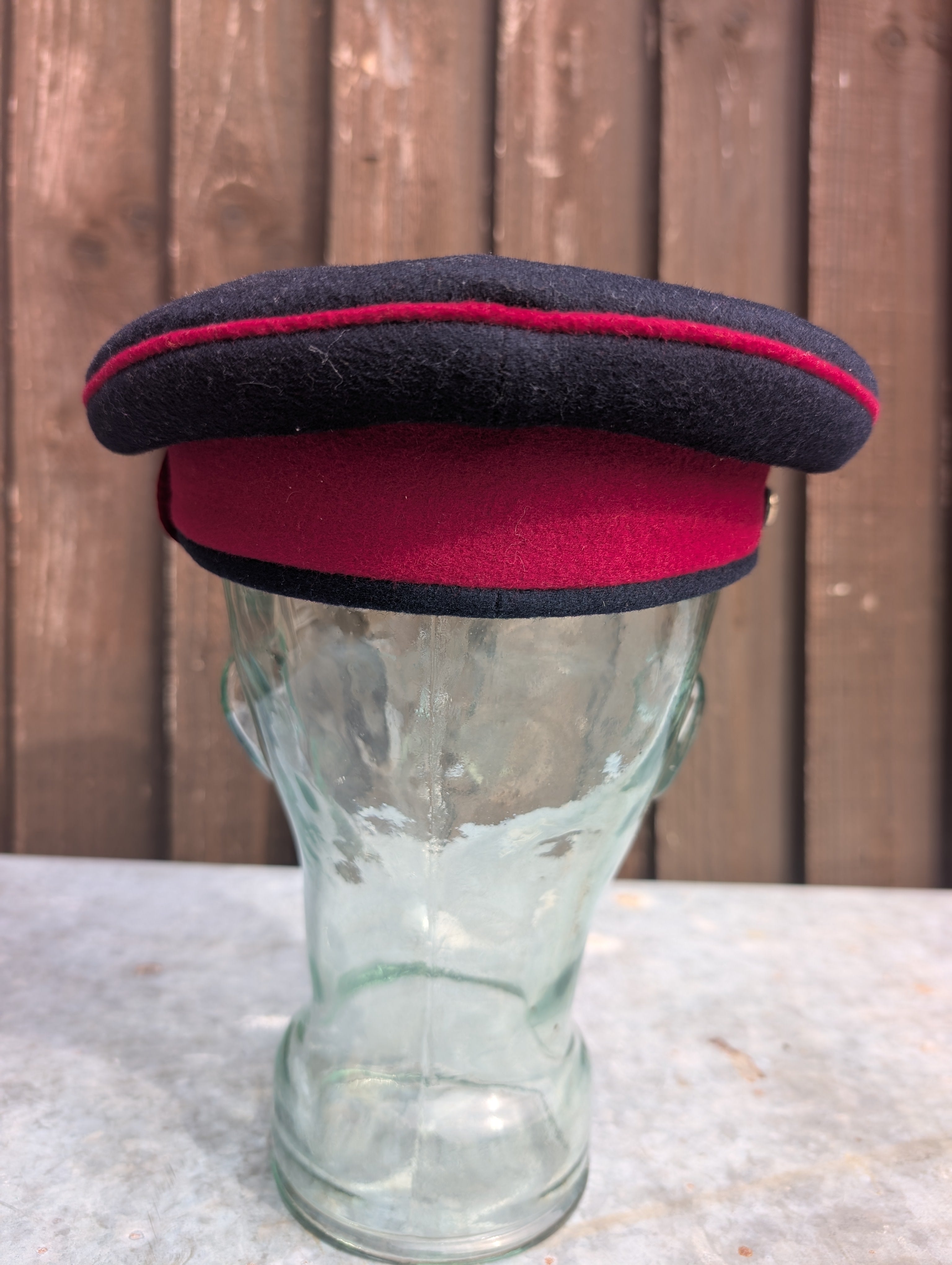 57cm Officers Service Dress Cap Royal Army Medical Service Corps RAMC RAMS  made by Patey London Ltd No1 No2 SD SDU