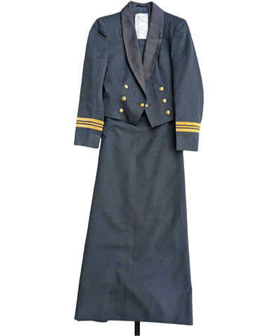 36"Chest 27"Waist No5 Officers Mess Dress Uniform Jacket WRAF Woman's (our ref G80)