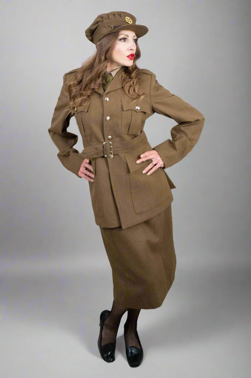 WW2 F.A.N.Y No,2 SD Uniform Jacket, Skirt & Cap The First Aid Nursing Yeomanry (Princess Royal’s Volunteer Corps)