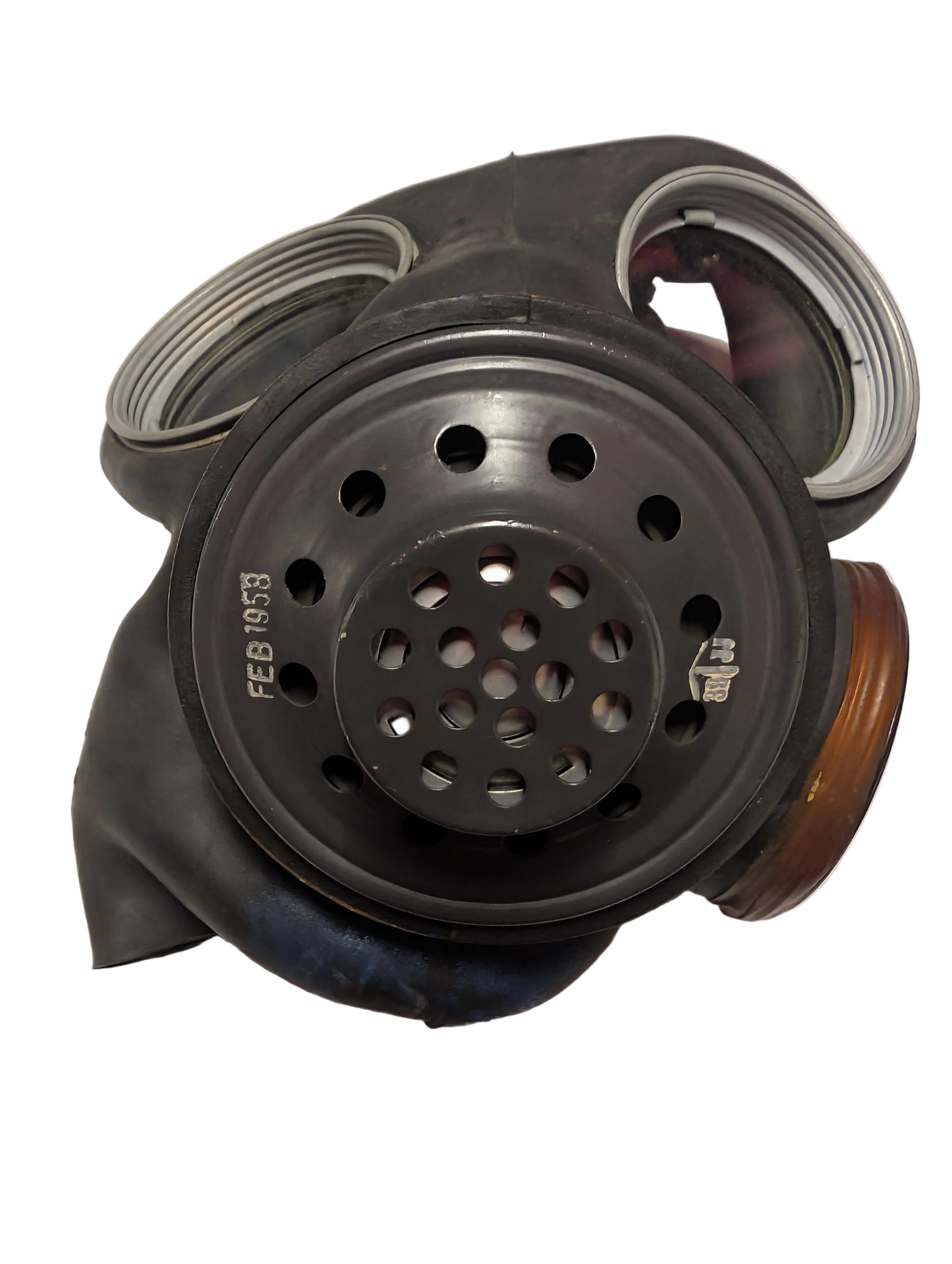 Mk6 British Cold War Military Respirator ( our ref W349 )
