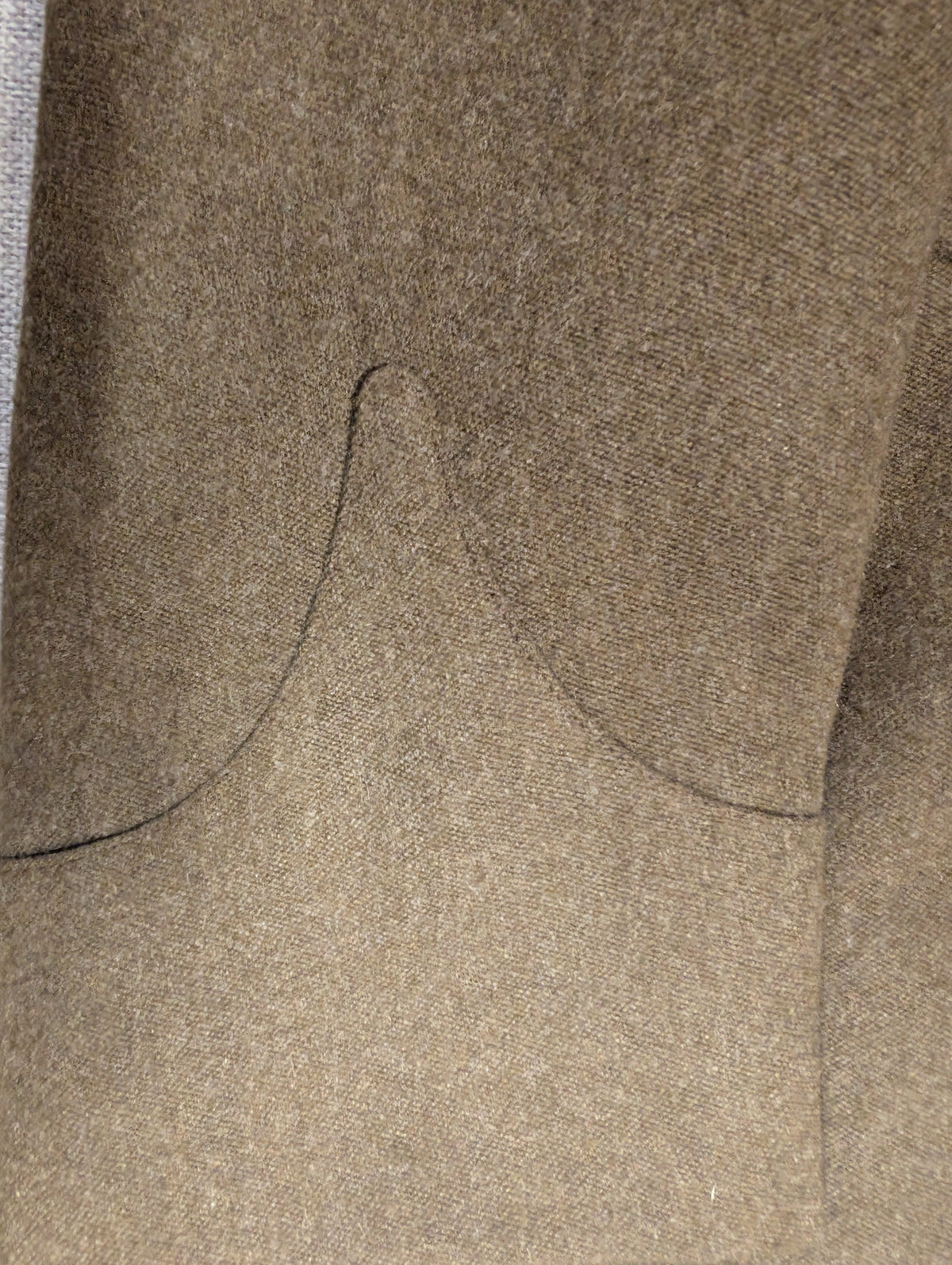 V Cuff on a Mercian Regiment Officer’s No. 2 Dress Uniform Jacket
