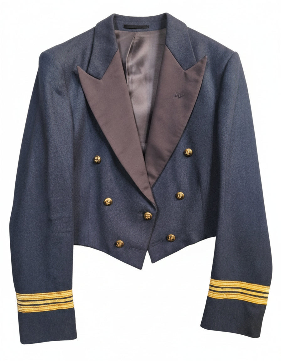 RAF Sqn Ldr No5 Mess Dress Uniform 39" Chest Jacket & Waistcoat with 32" Waist Trousers ( our ref G179)