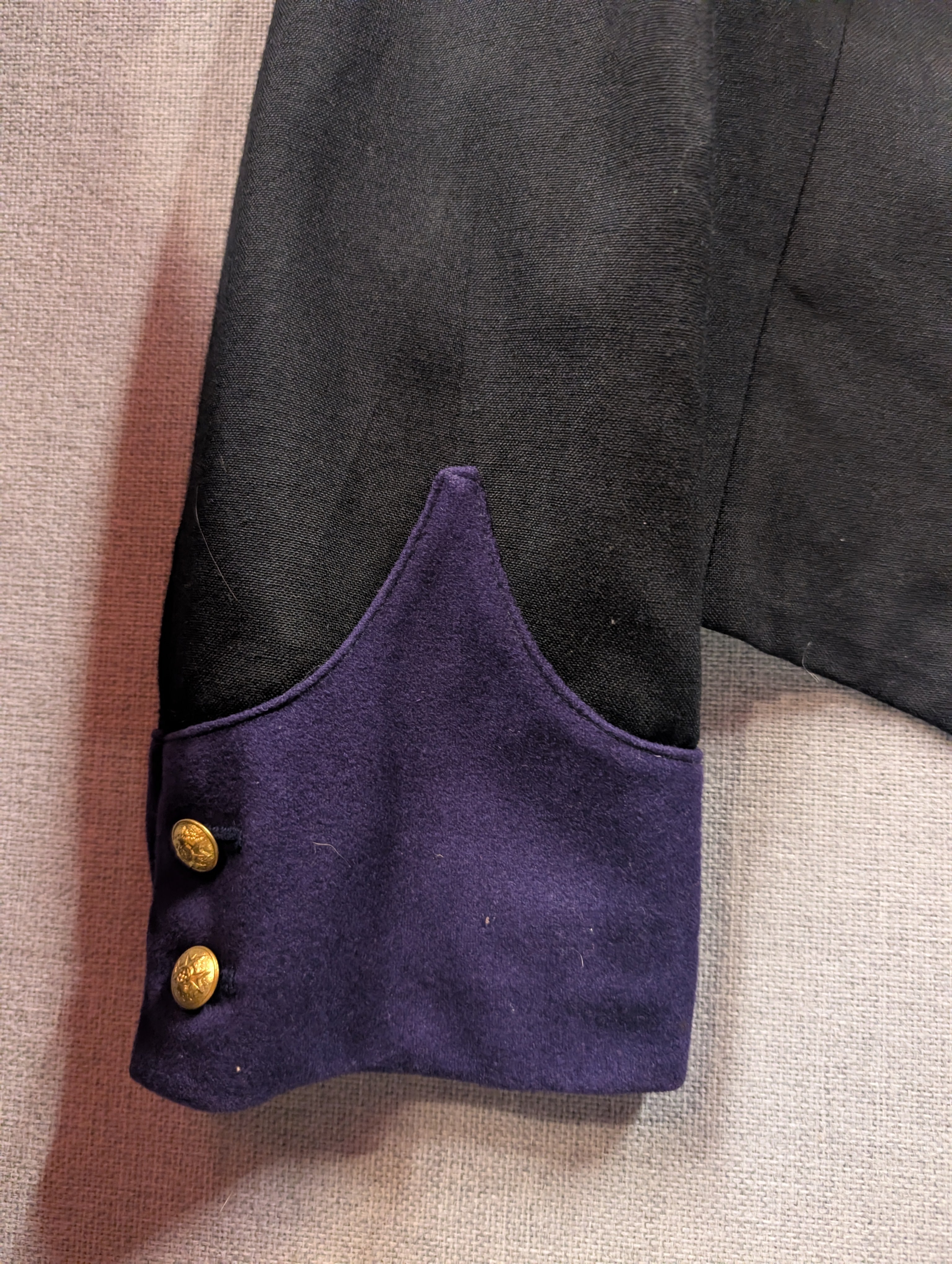 British Royal Army Chaplains Mess Dress Jacket Padre  cuff with buttons ( RAChD )