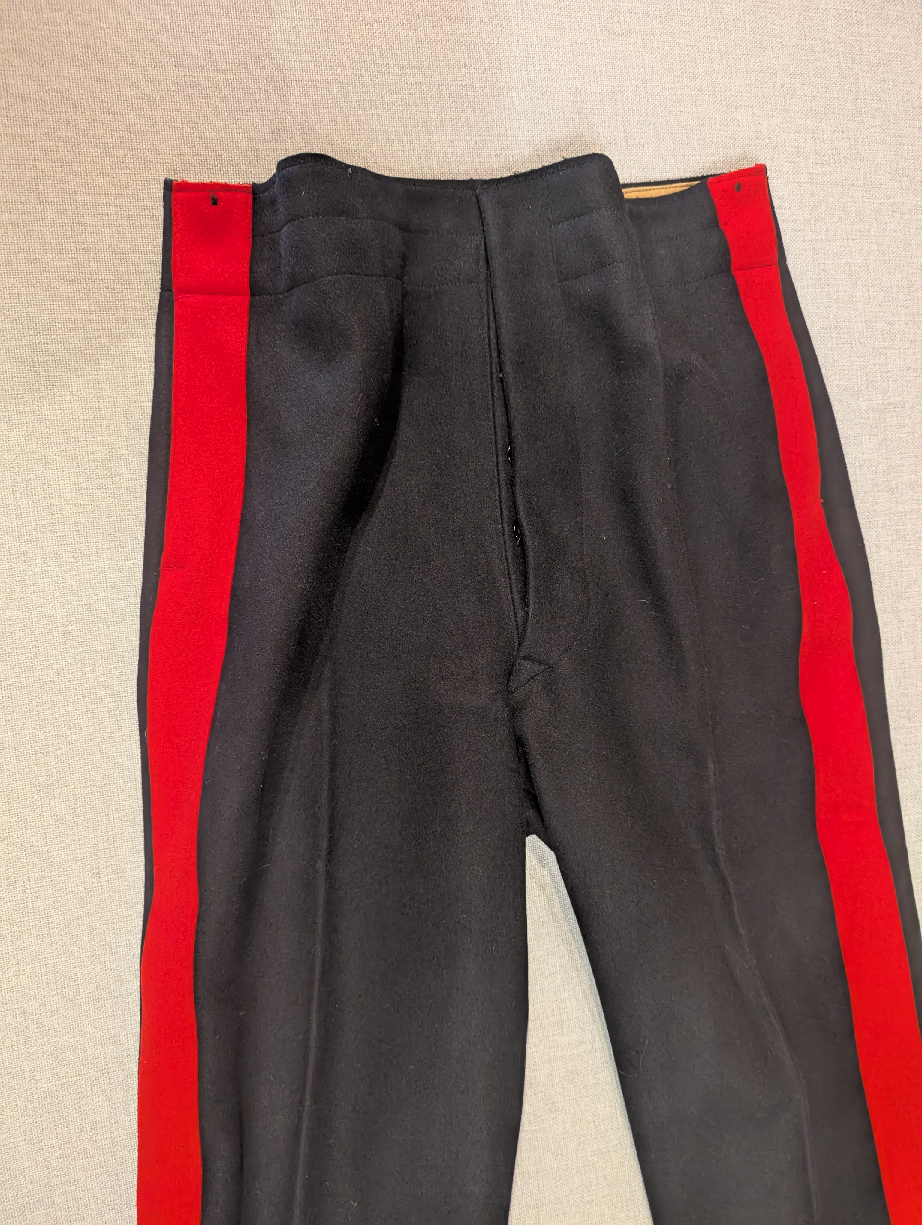38" Waist 1966 Tweed Royal Marine Band Trousers (W334)