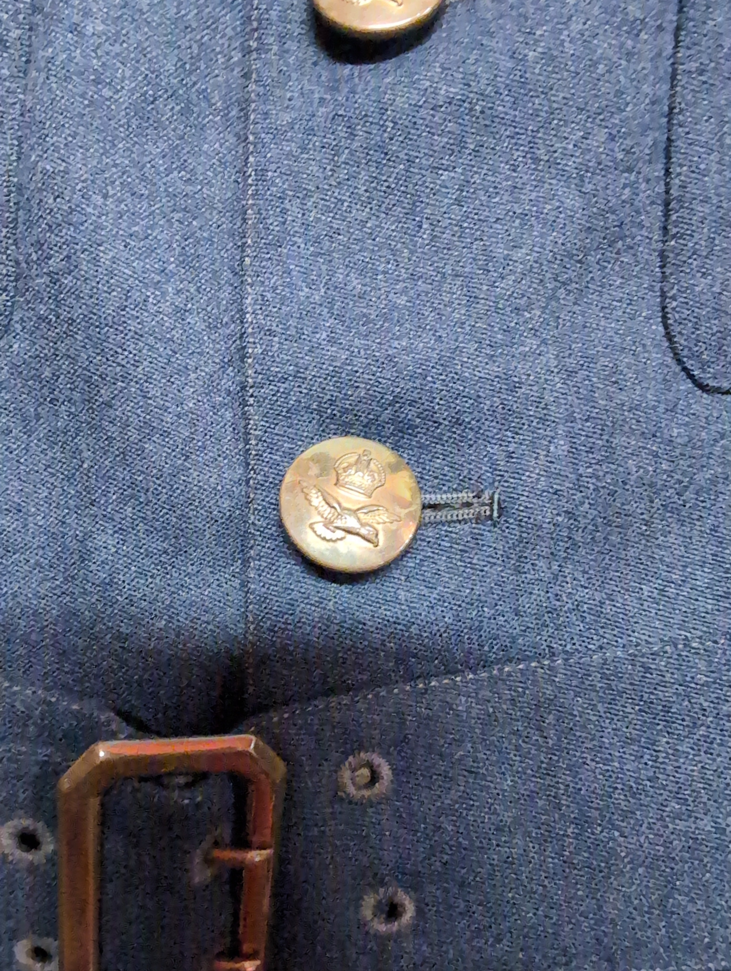39"Reg RAF Officers No1 Service Dress Uniform Jacket Cold War Era ( our ref W374 )