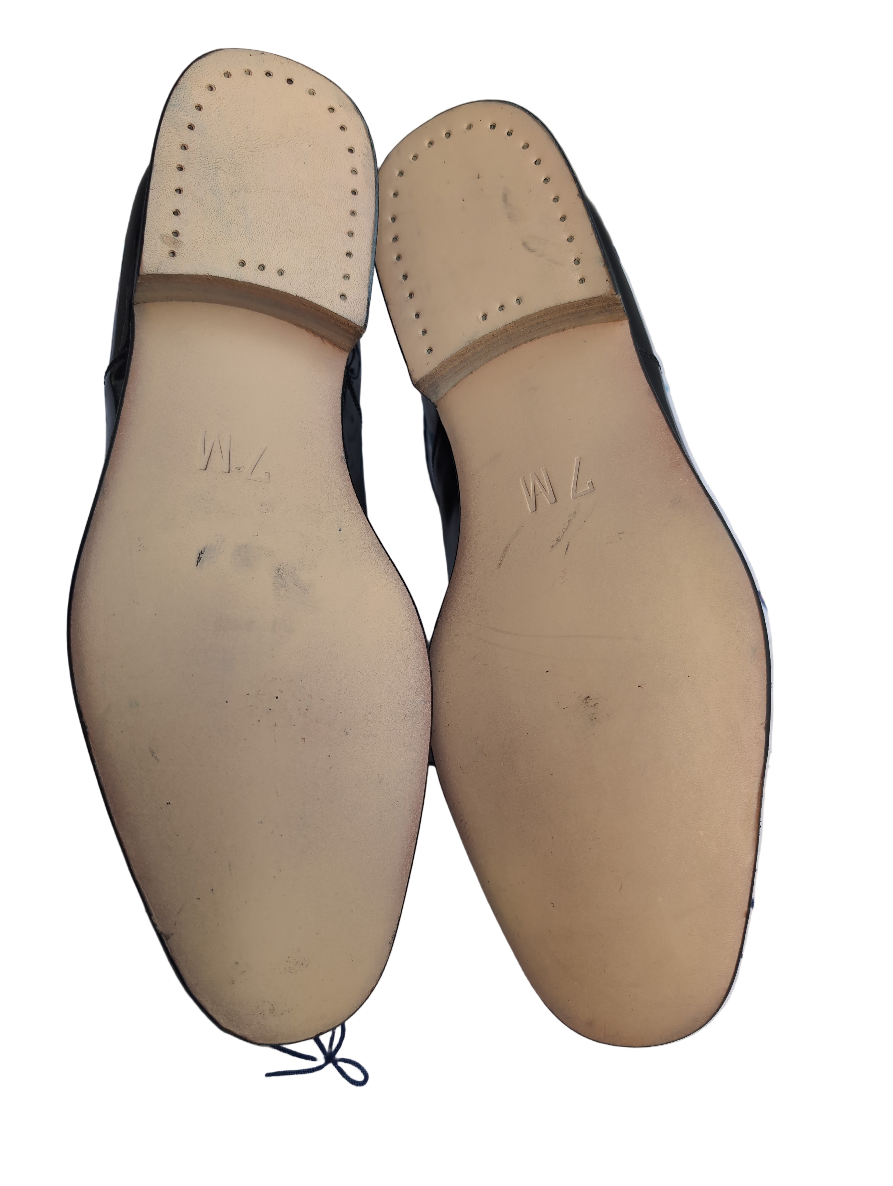 Size 7M Mess Dress Shoes Patent Leather ( G279 )