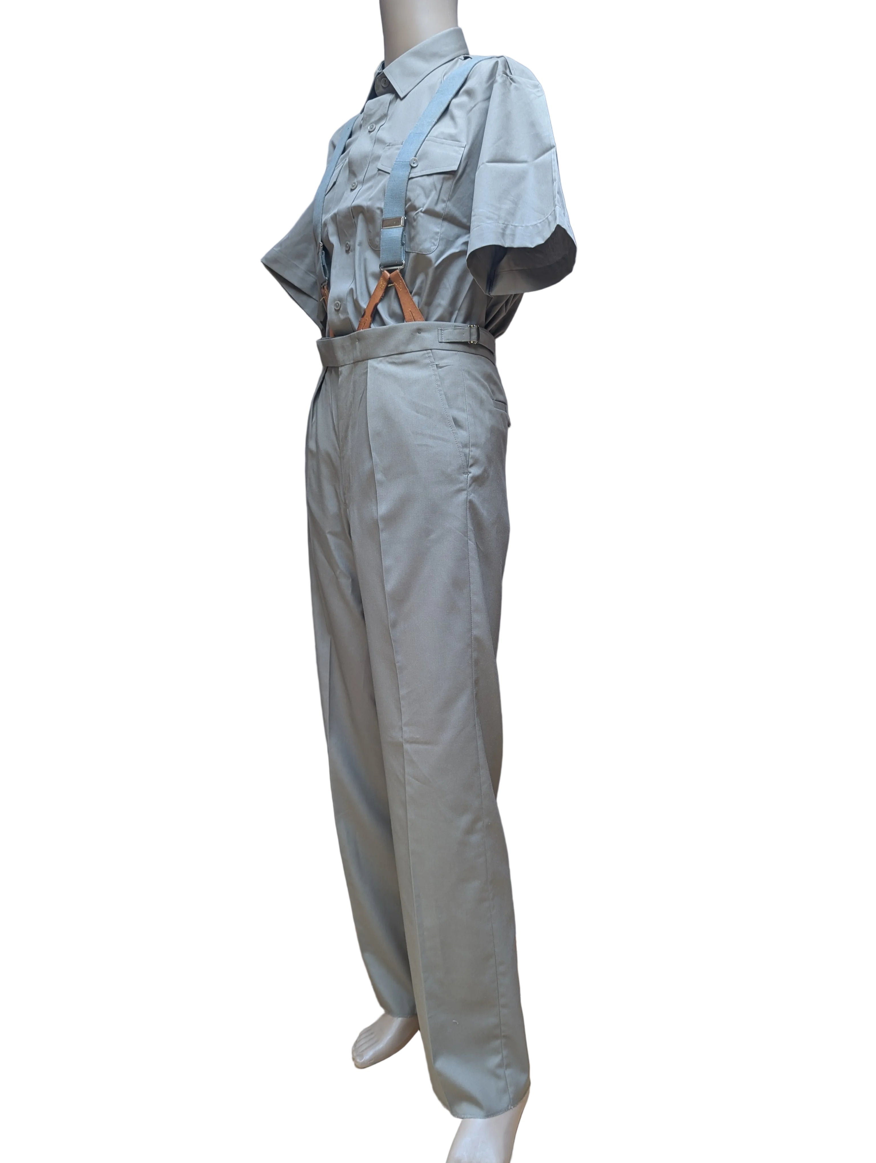 New British Army No.6 & RAF No,4 Officers & WO,s Uniform Tropical Stone Bush Trousers