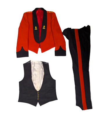 RE No10 NCO Mess Dress Jacket, Waistcoat & Trousers 41" Chest Royal Engineers