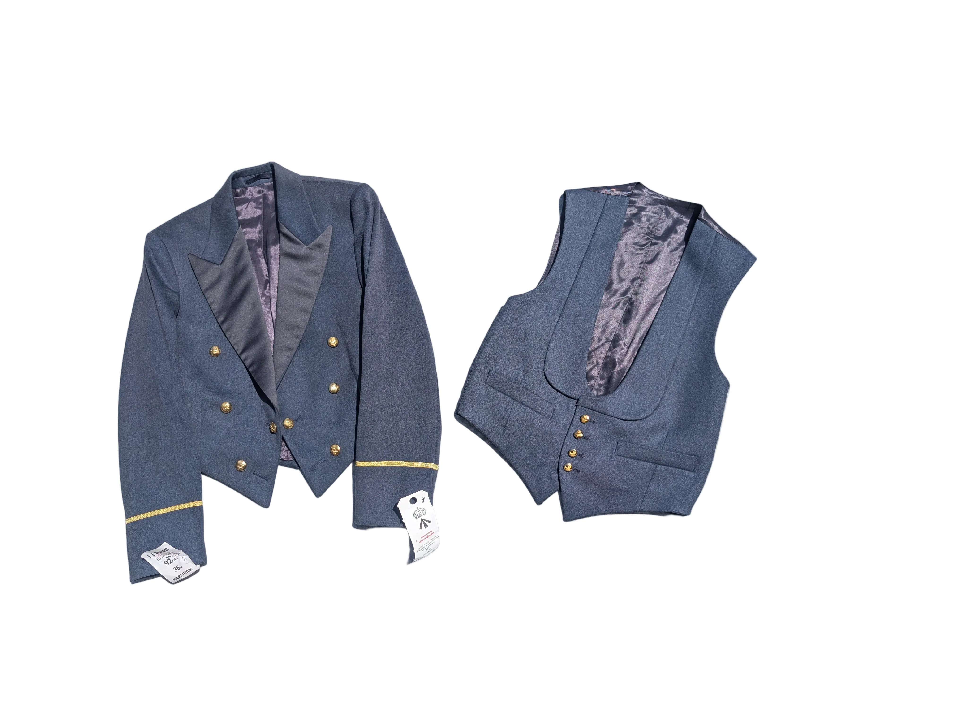 RAF No5 SD Mess Dress Uniform Jacket & Waistcoat
