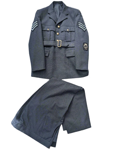 38"Chest Short RAFAC Duke of Edinburgh Award Silver RAF No1 Uniform Jacket & Trousers ( our ref y274)