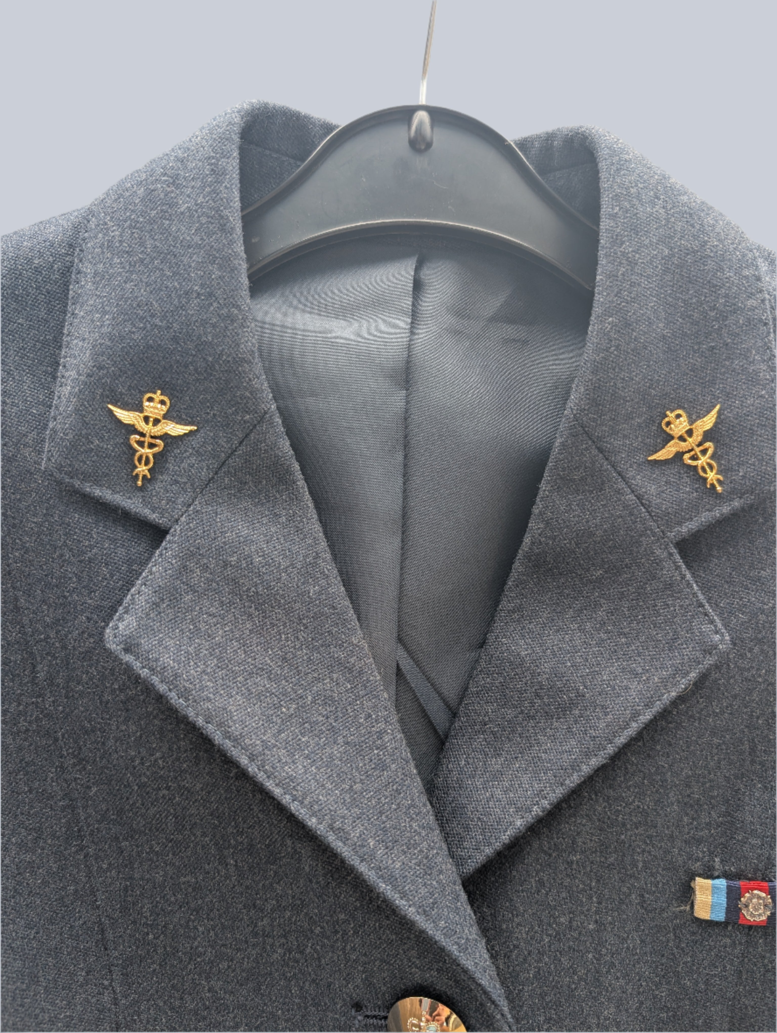 UK 10 Woman's PMRAFNS RAF Officers No1 SD Uniform Jacket & Skirt 9 our ref G18 )