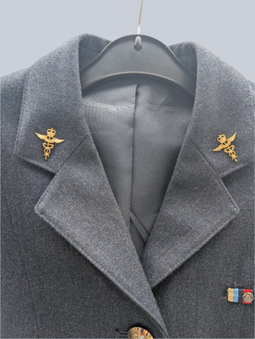 UK 10 Woman's PMRAFNS RAF Officers No1 SD Uniform Jacket & Skirt (our ref G18 )