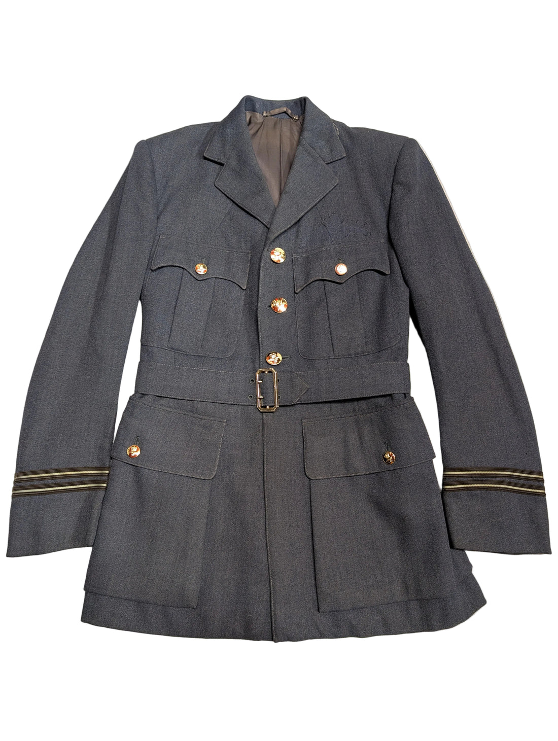36"Short 1970s Pattern RAF Officers No1 Service Dress Uniform Jacket & Trousers Cold War Era ( our ref W359 )