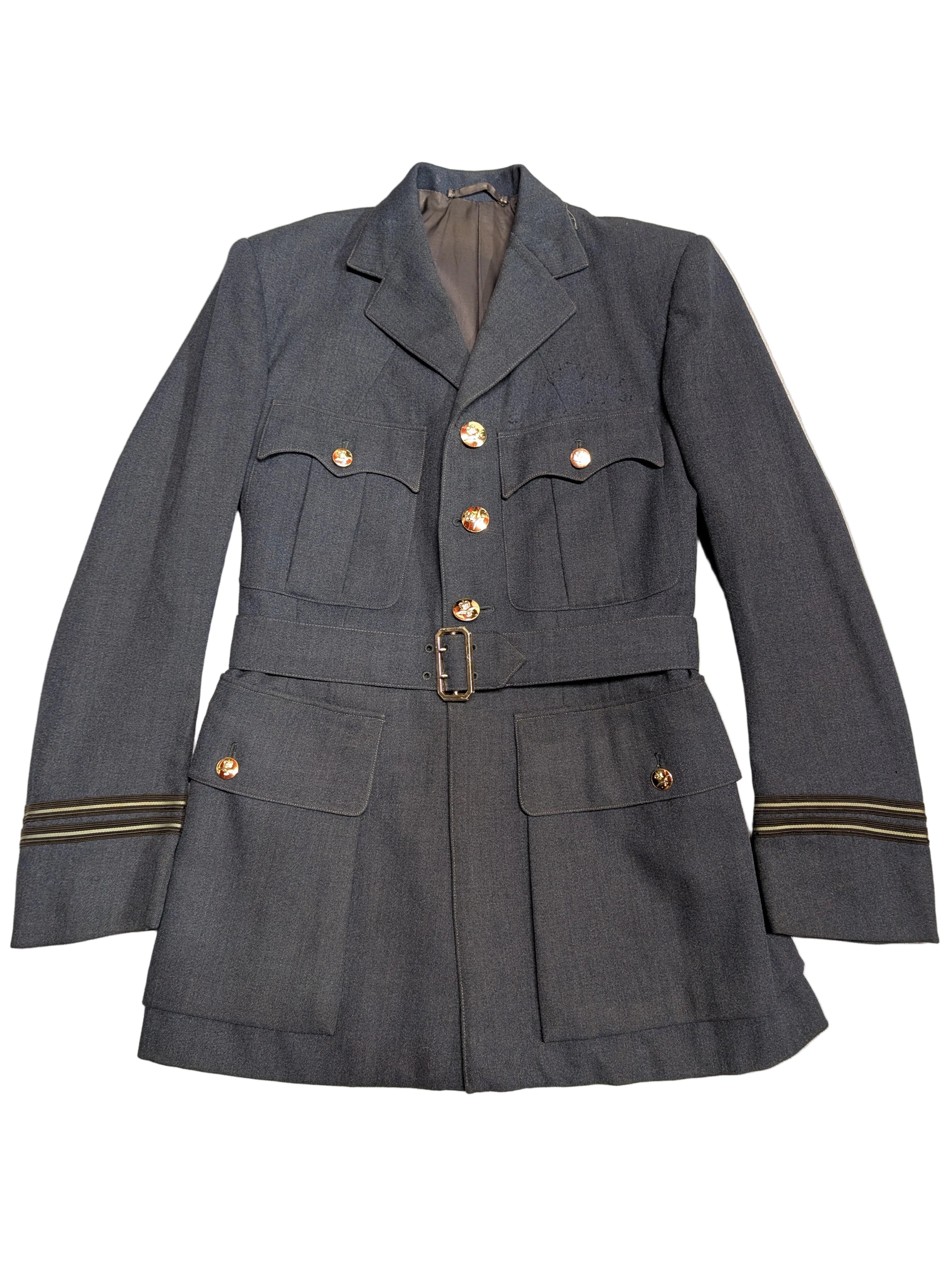 36"Short 1970s Pattern RAF Officers No1 Service Dress Uniform Jacket & Trousers Cold War Era ( our ref W359 )