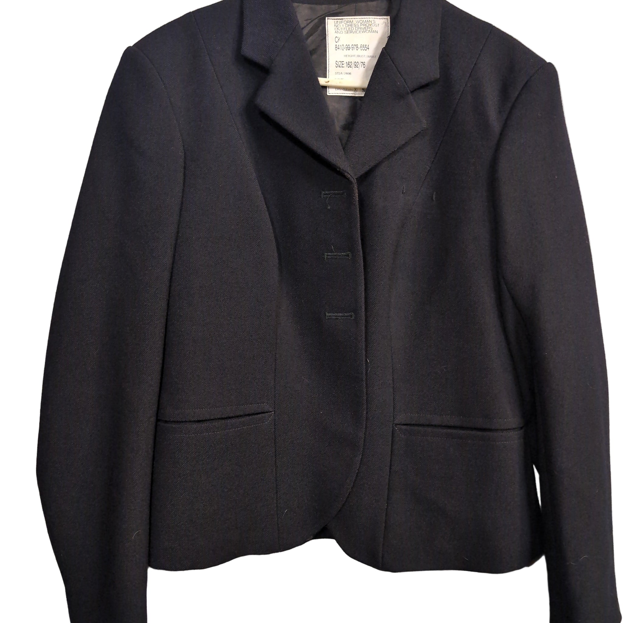 Woman's No1 Service Dress Uniform Jacket  "Provost Entitled Driver"