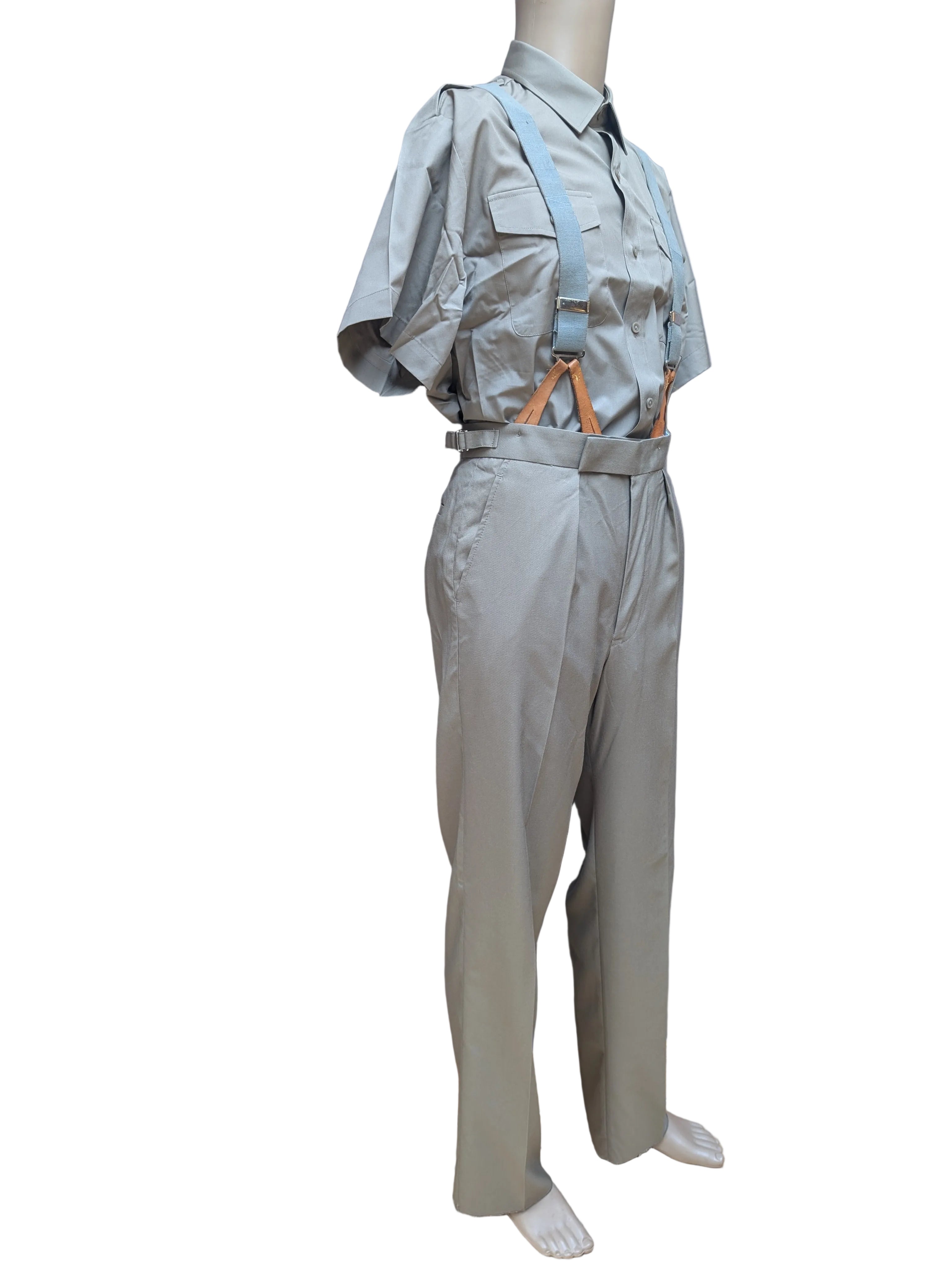 New British Army No.6 & RAF No,4 Officers & WO,s Uniform Tropical Stone Bush Trousers