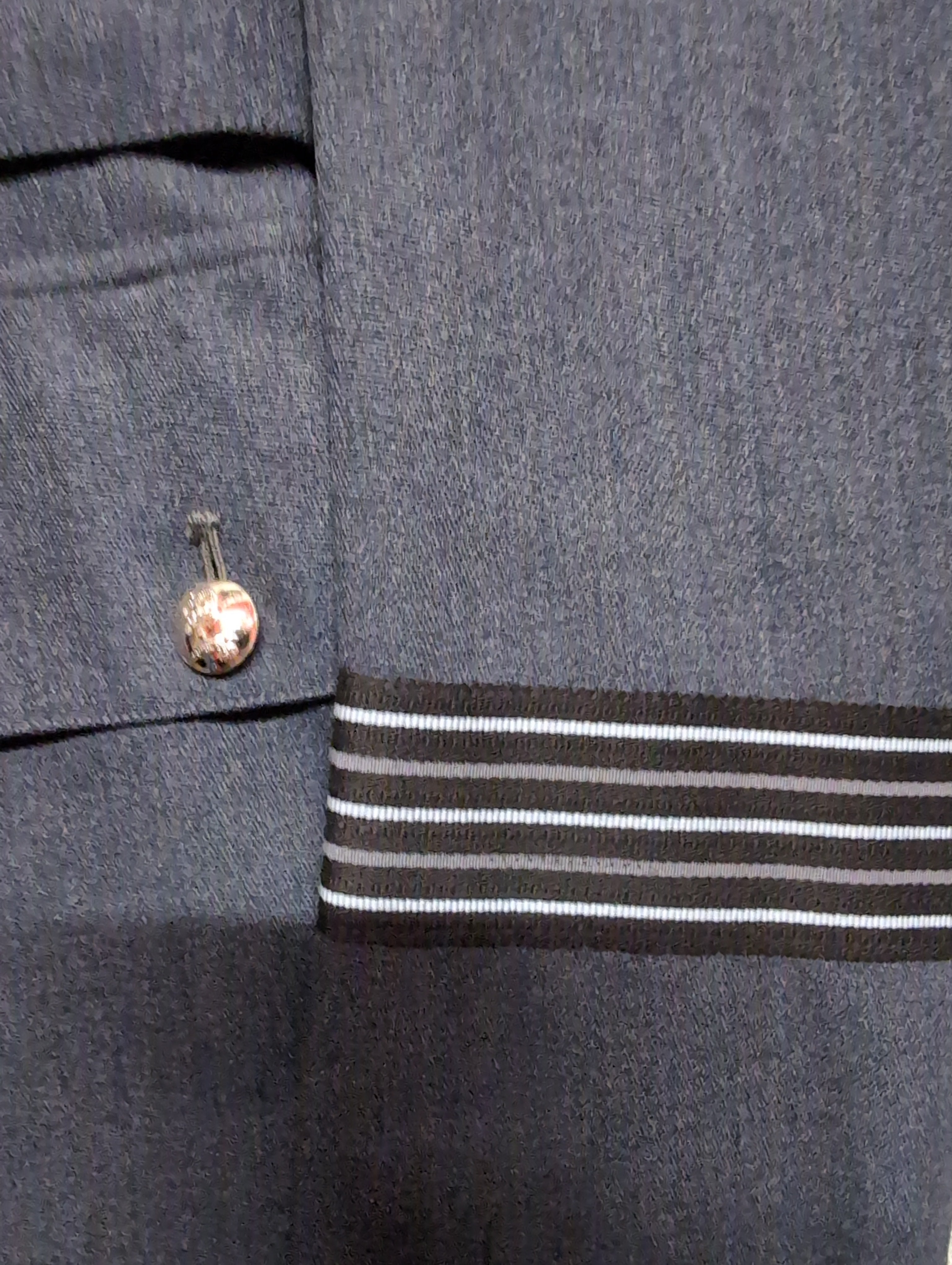 36"Reg RAF Officers No1 Service Dress Uniform Jacket Cold War Era ( our ref W364 )