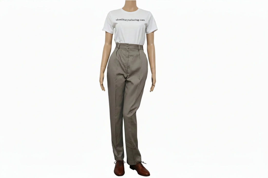 NEW Women's RAF Warm Weather Stone Slacks Tropical Bush Trousers