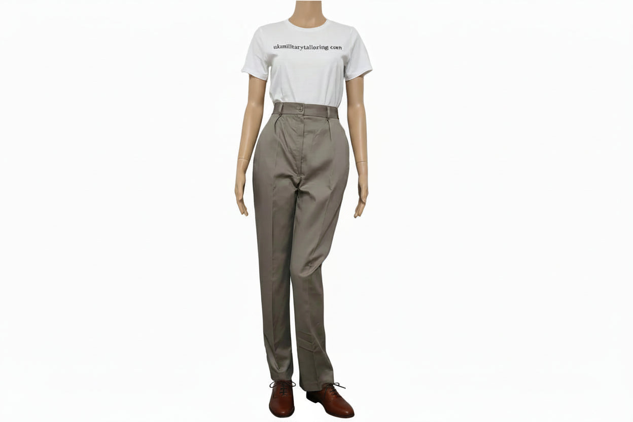 NEW Women's RAF Warm Weather Stone Slacks Tropical Bush Trousers