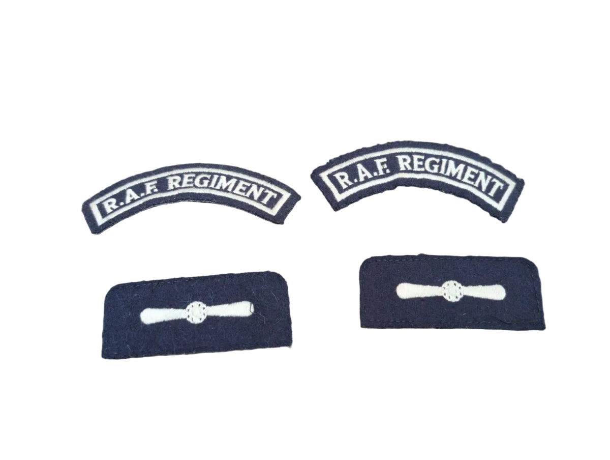 RAF Shoulder Titles & LAC Rank Badges