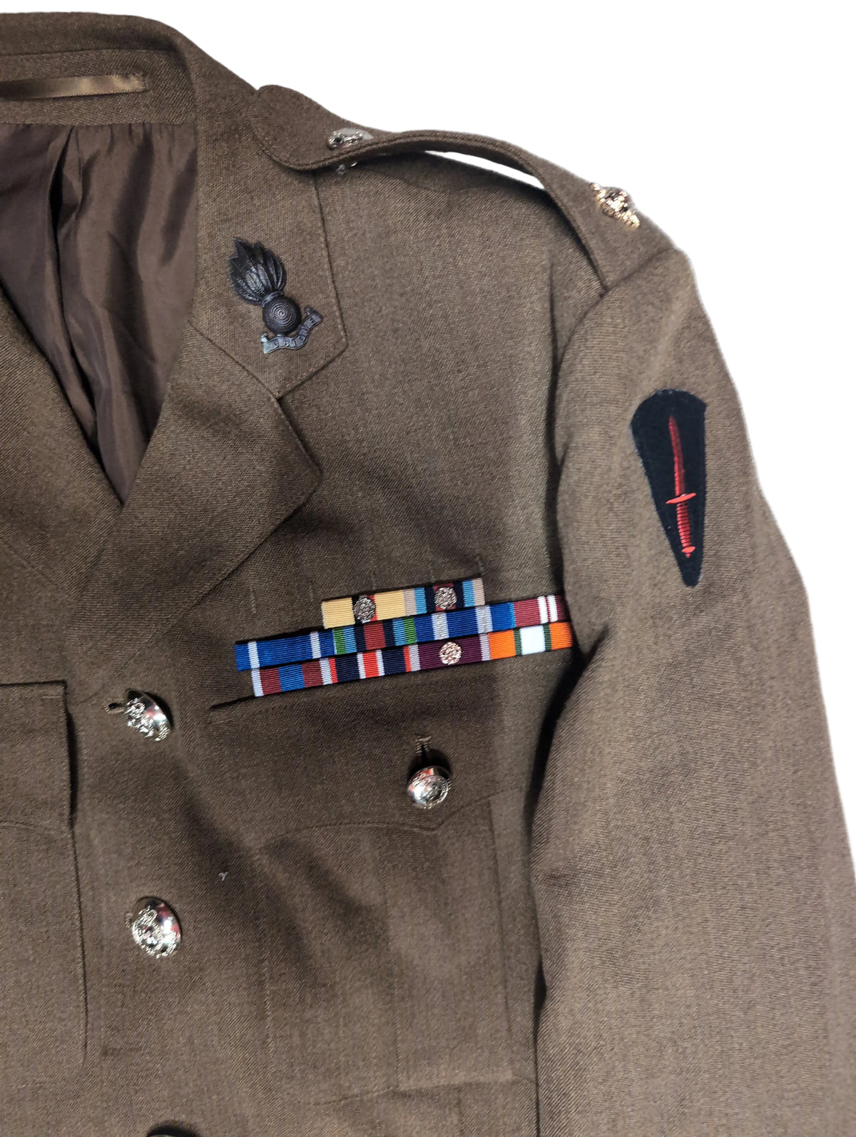 Royal Engineers HAST FAD No2 Service Dress Uniform Jacket | OSM & GSM Medals | Para & Commando MFO