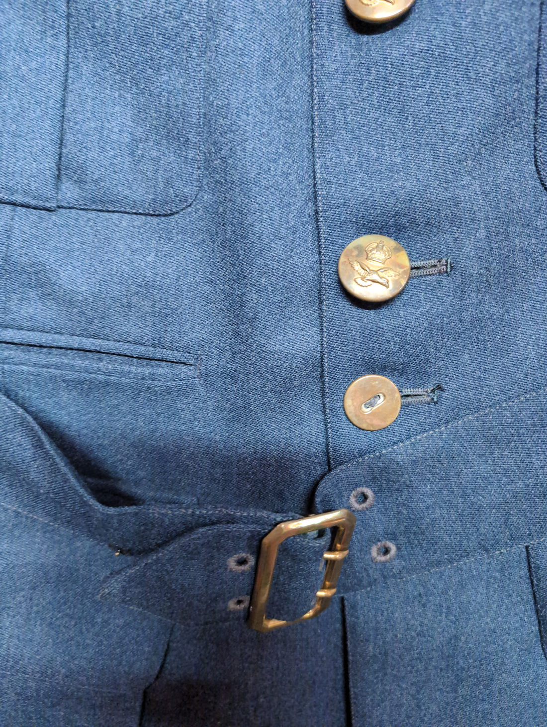 39"Reg RAF Officers No1 Service Dress Uniform Jacket Cold War Era ( our ref W374 )