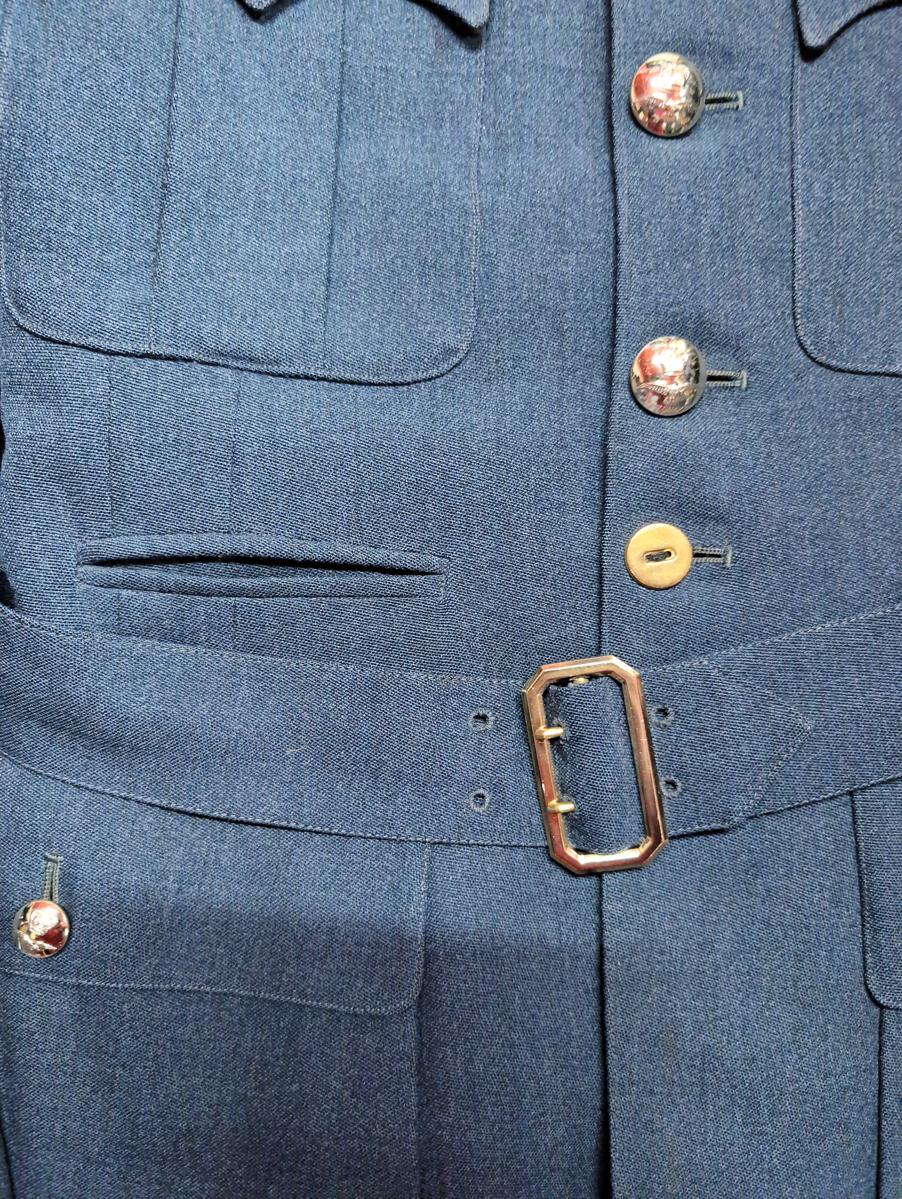 36"Reg RAF Officers No1 Service Dress Uniform Jacket Cold War Era ( our ref W364 )