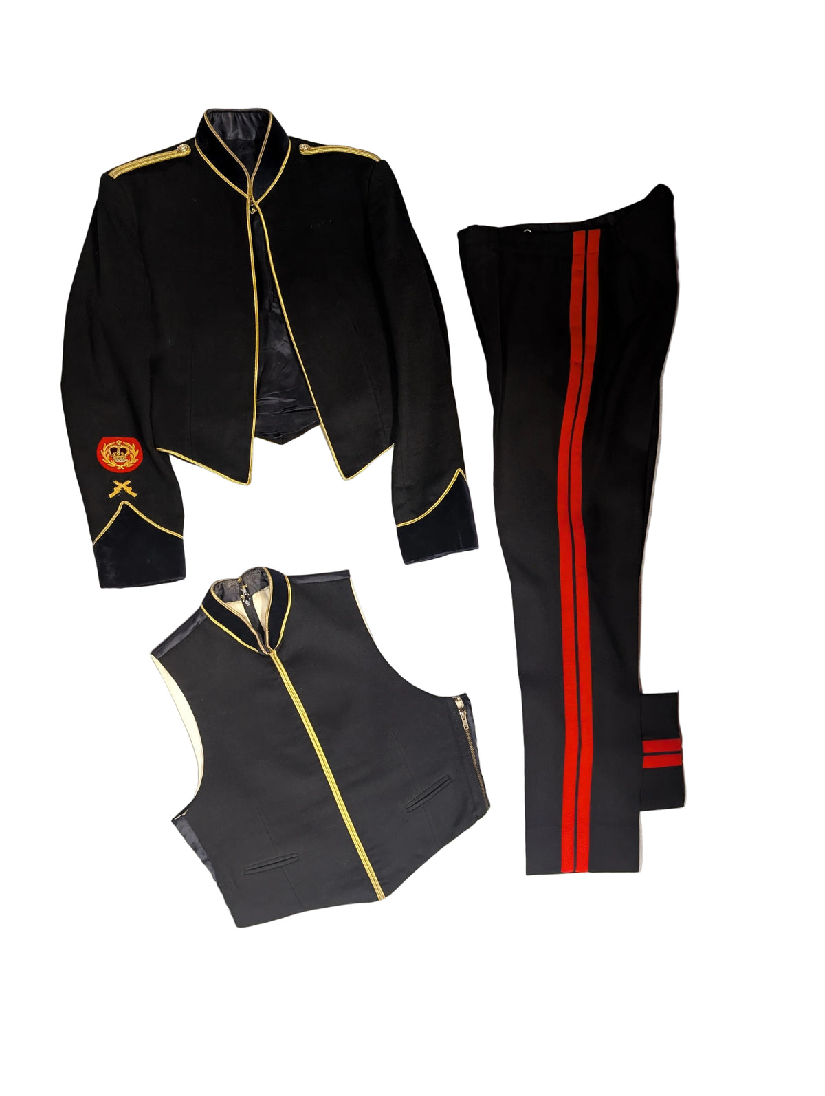 RLC No10 NCO Mess Dress Jacket, Waistcoat & Trousers