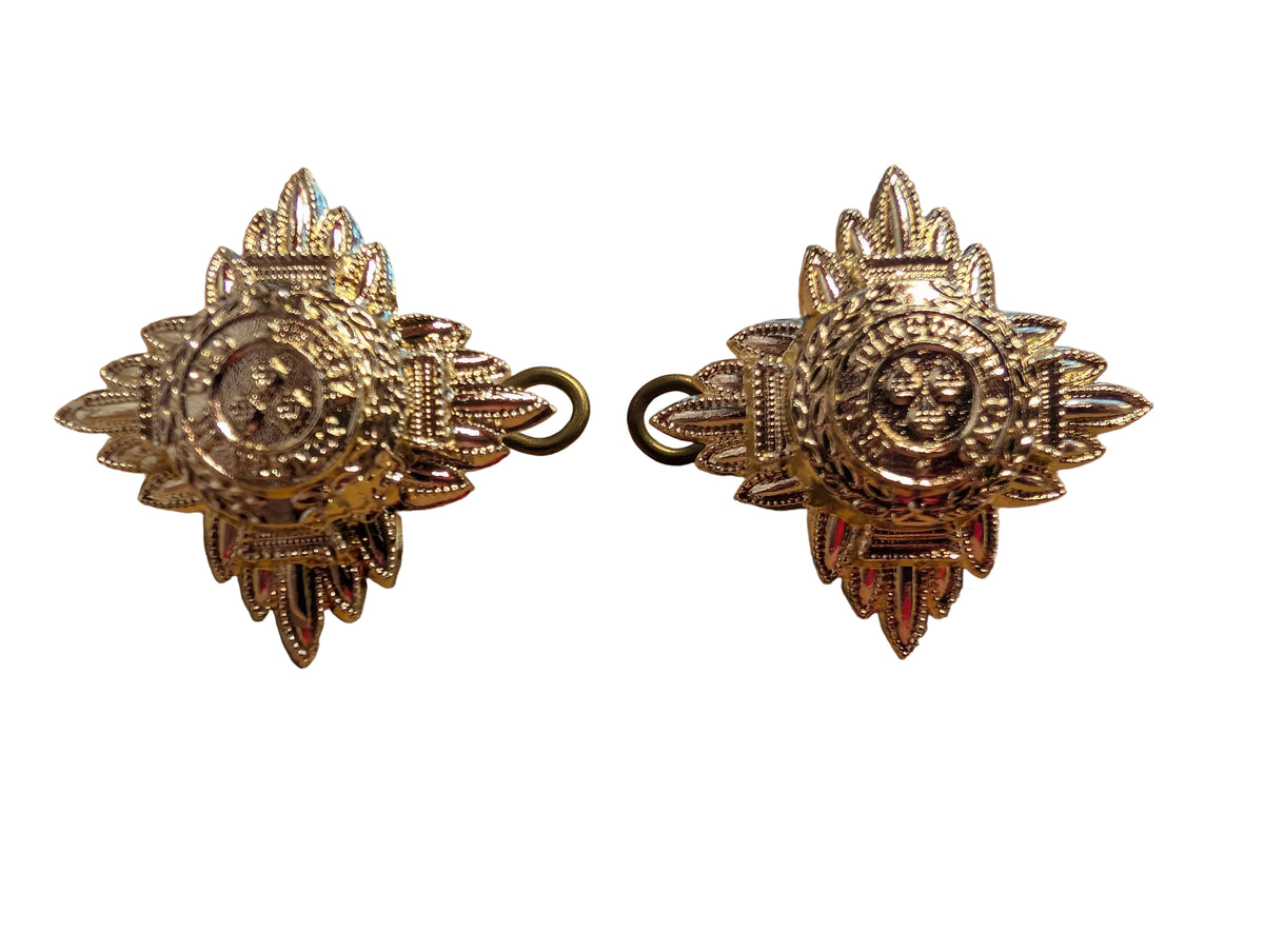 British Army Officer Rank Pips – Bath Stars, 23mm, Pair, New