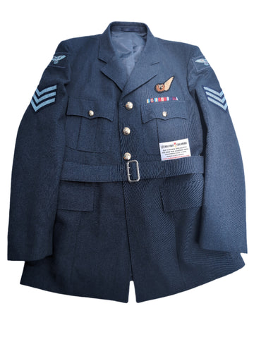 104R 41" Chest Regular RAF Sergeant No,1 Service Dress Uniform SD Jacket  (G65AM)