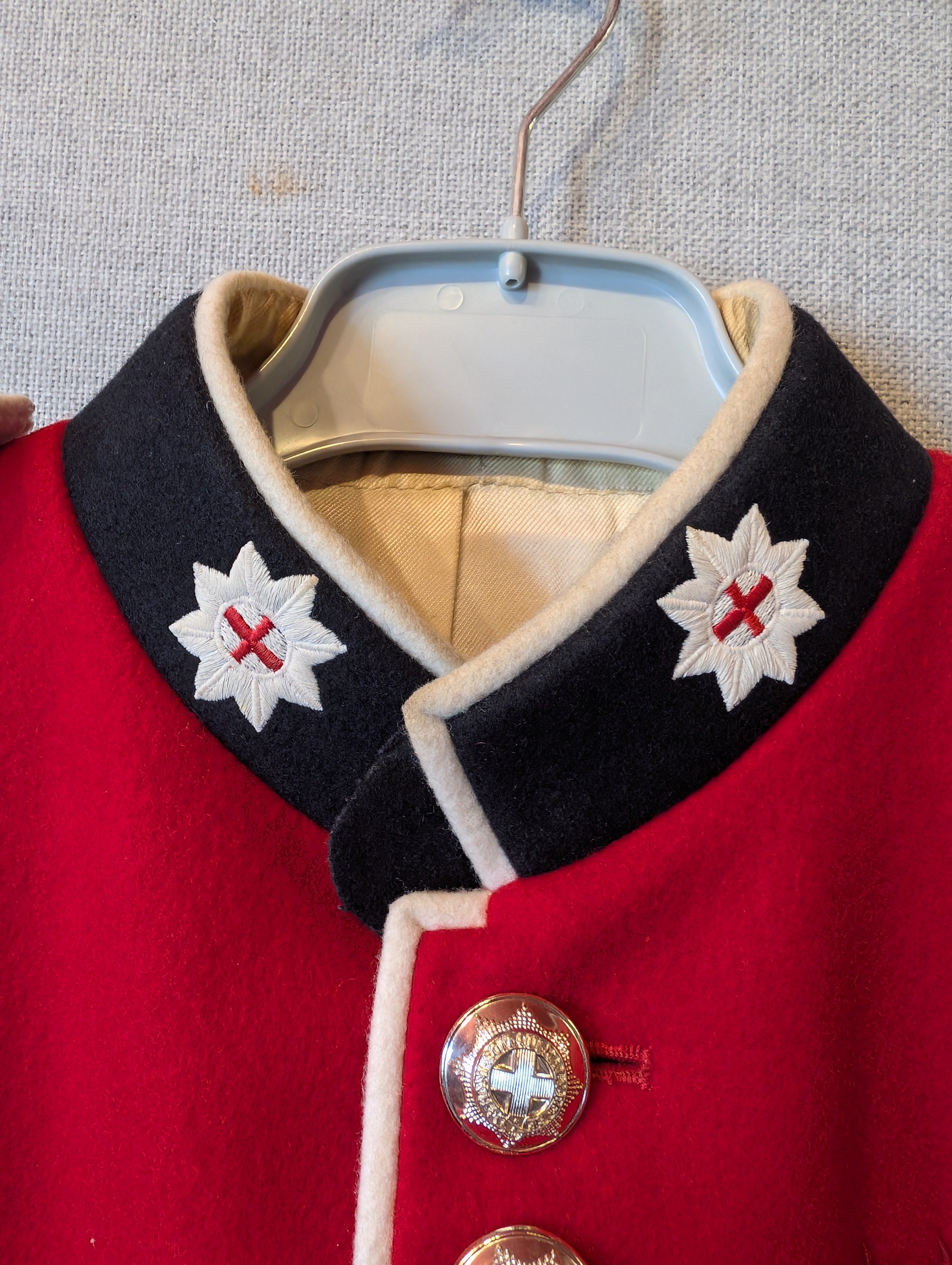 37" Chest Regular Coldstream Guards Red Tunic Footguards Gdsm Jacket 9 our ref G82)