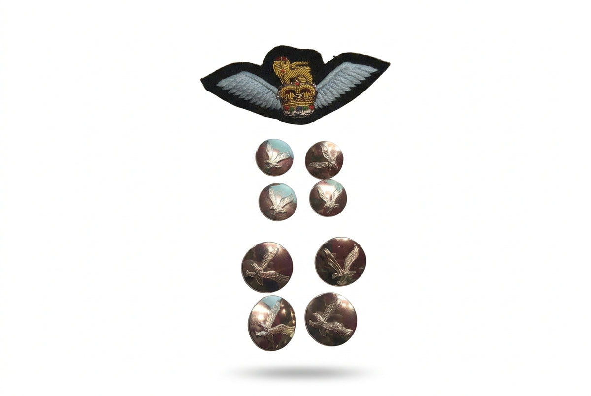 British Army Air Corps ( AAC ) ( JSFAW ) Officers No2 Uniform Jacket Pilots Wing & Buttons