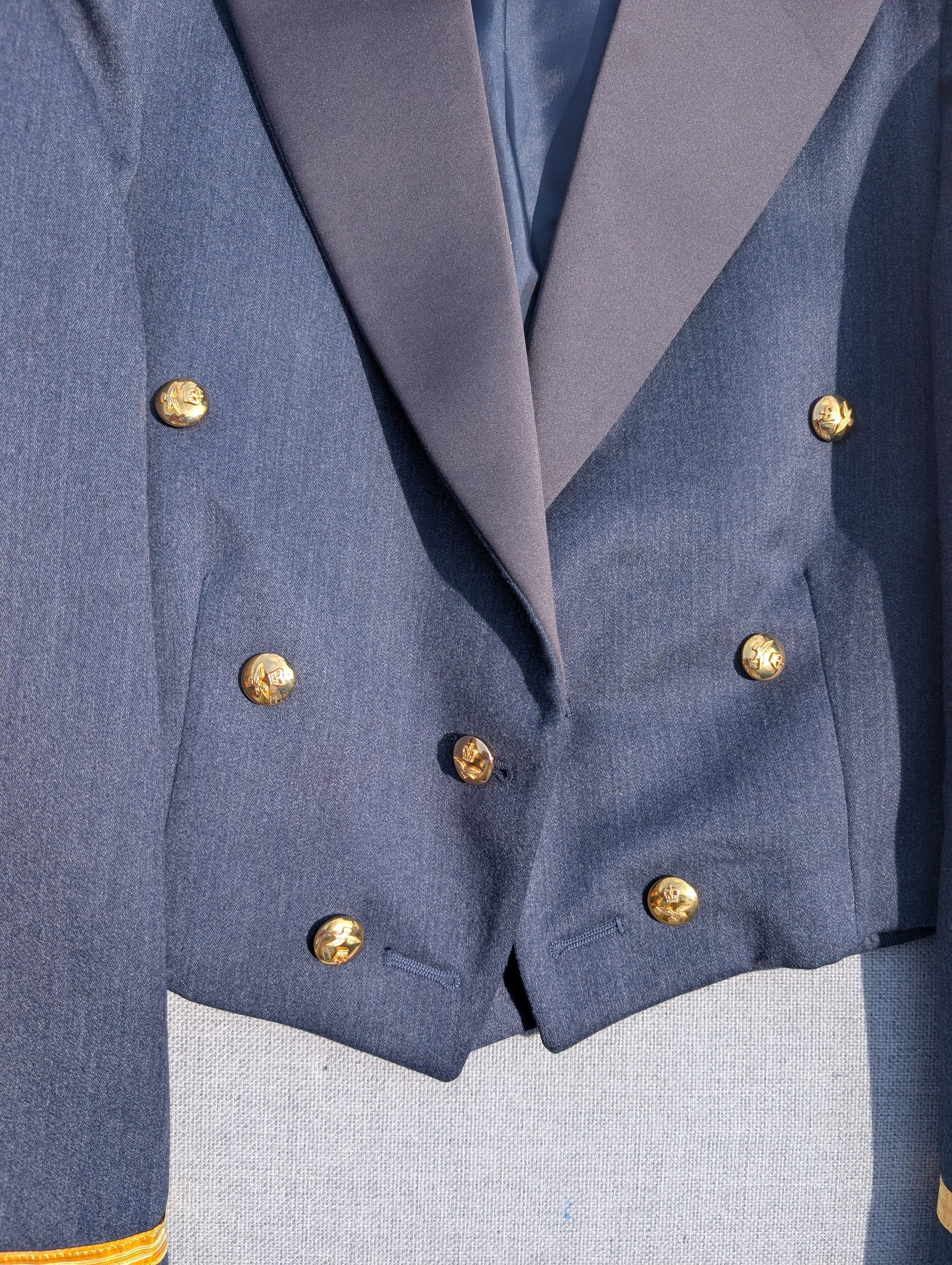 RAF No5 SD Mess Dress Uniform Jacket buttons