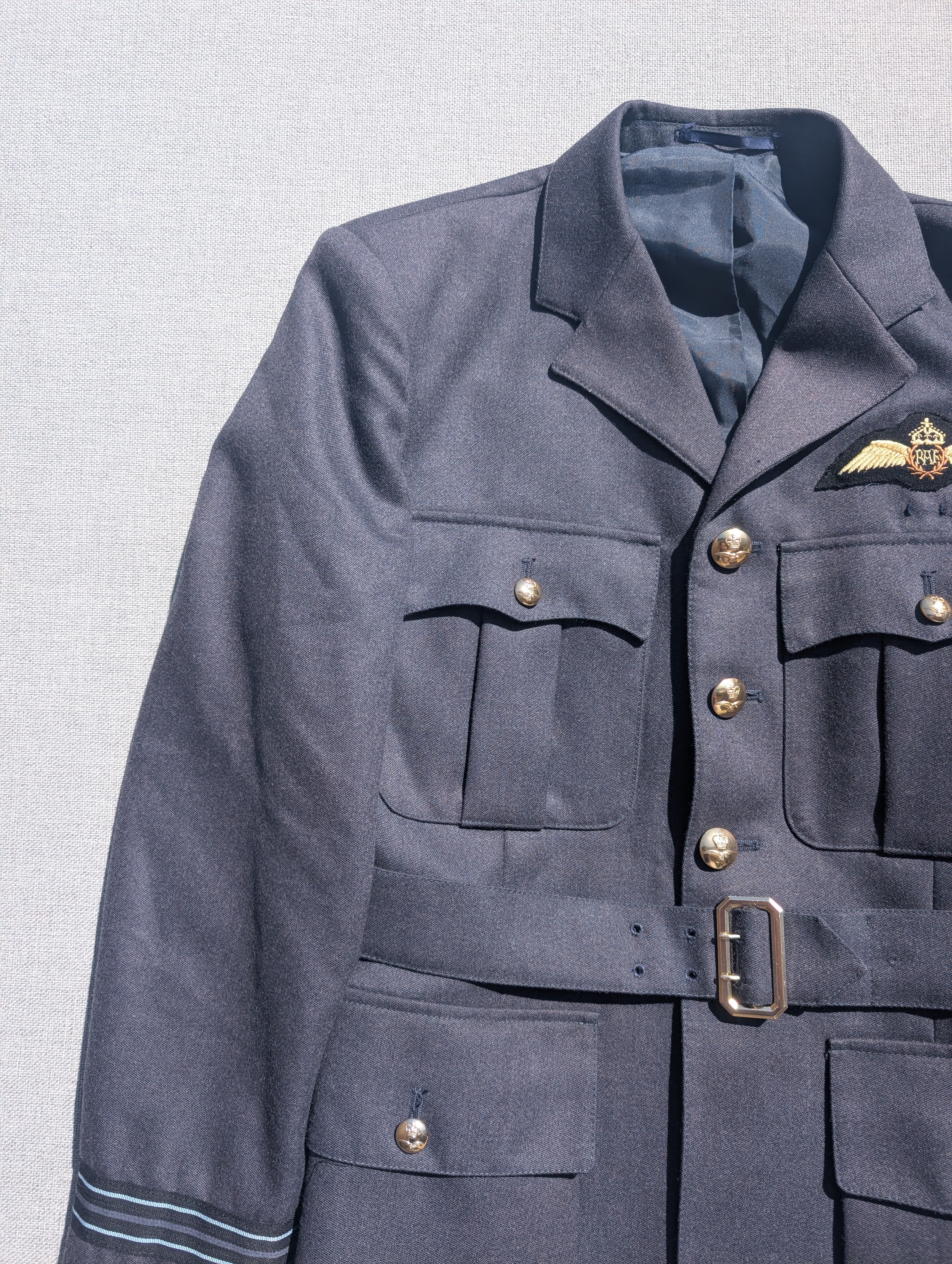 40" Chest Reg RAF Flight Lieutenant No1 Service Dress Uniform Jacket ( our ref G72 SD )