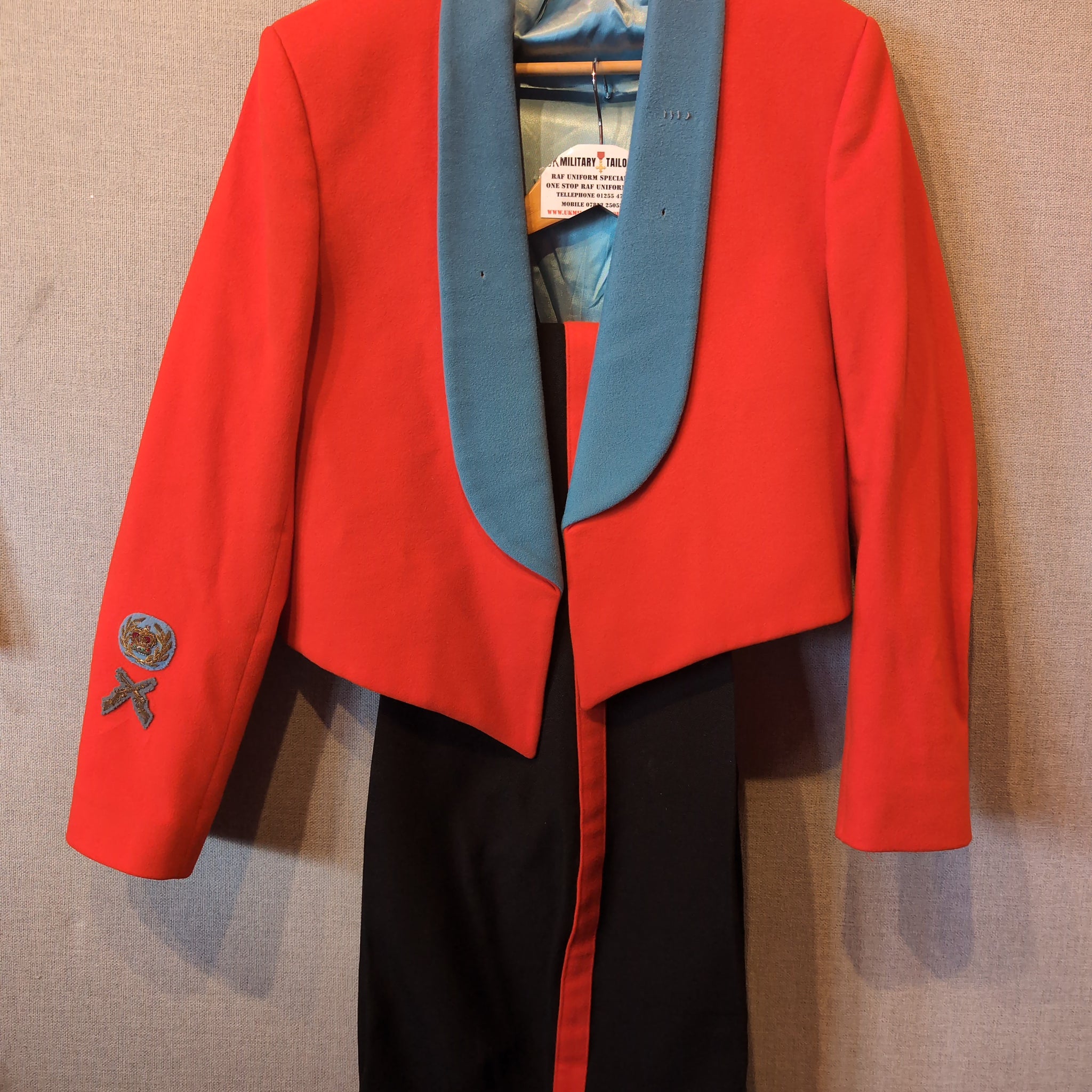 SASC WO2 RQMS Mess Dress 40/41" Regular Small Arms School Corps Jacket & Trousers ( our ref G85)