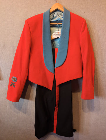 SASC WO2 RQMS Mess Dress 40/41" Regular Small Arms School Corps Jacket & Trousers ( our ref G85)