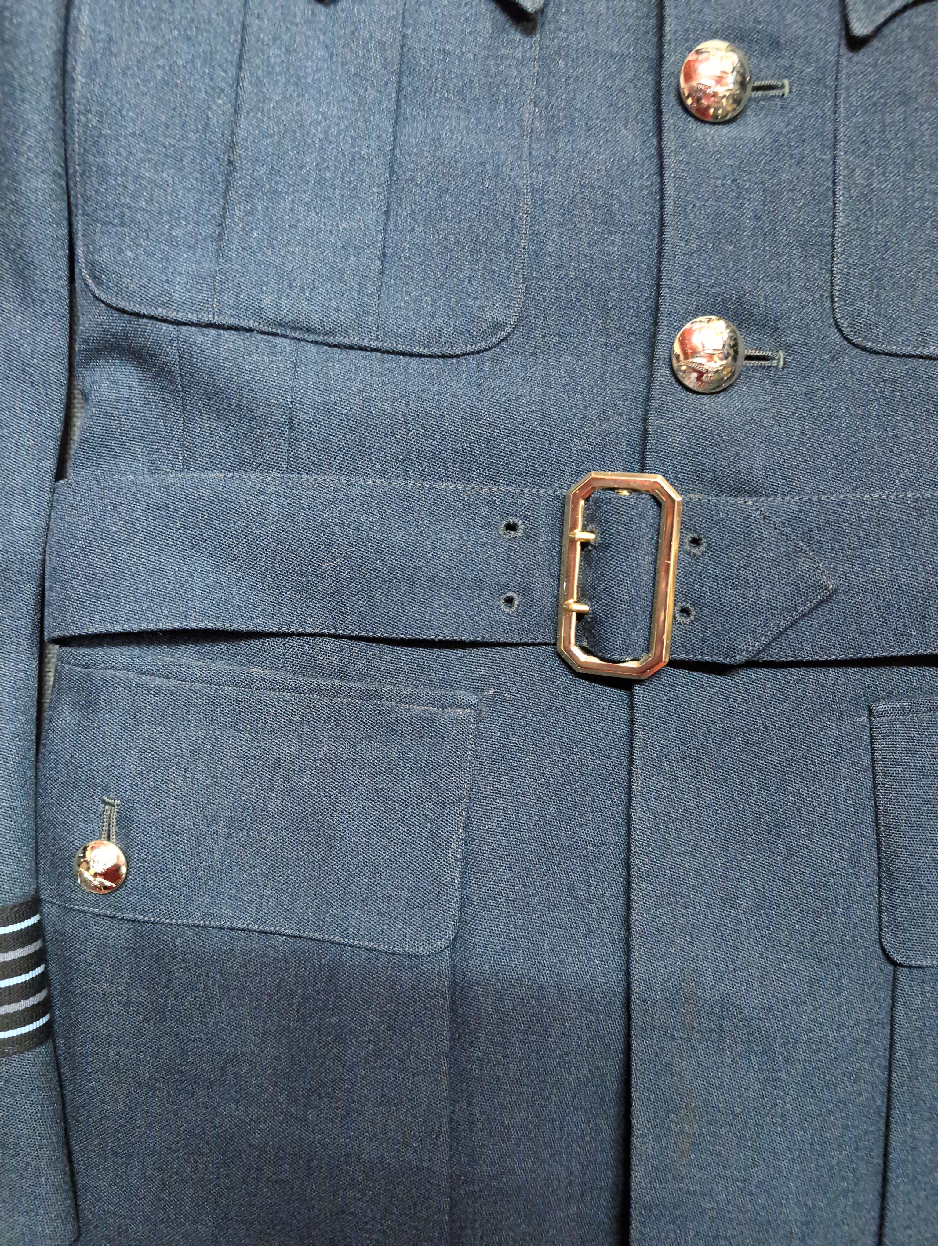 36"Reg RAF Officers No1 Service Dress Uniform Jacket Cold War Era ( our ref W364 )