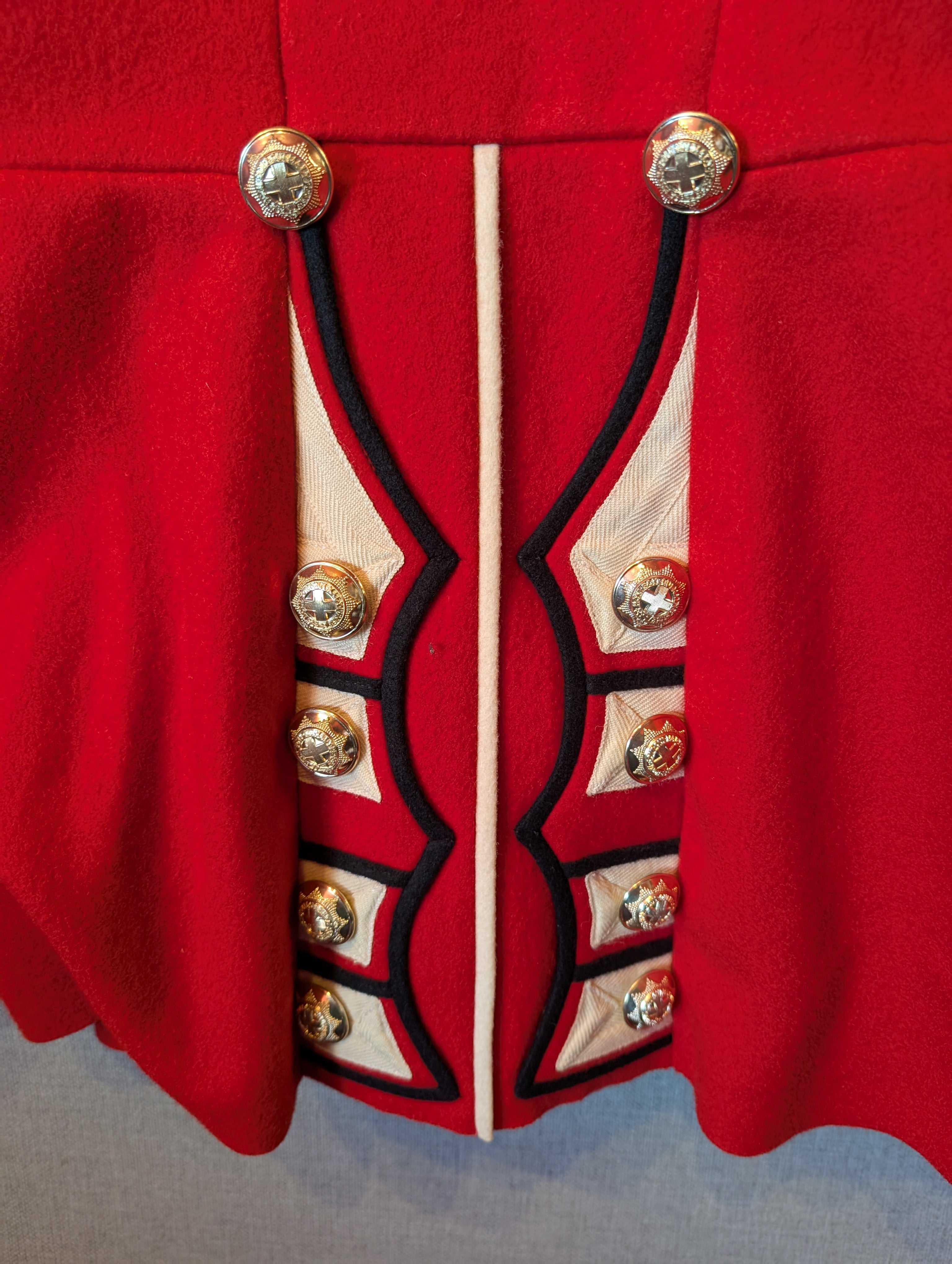 37" Chest Regular Coldstream Guards Red Tunic Footguards Gdsm Jacket 9 our ref G82)