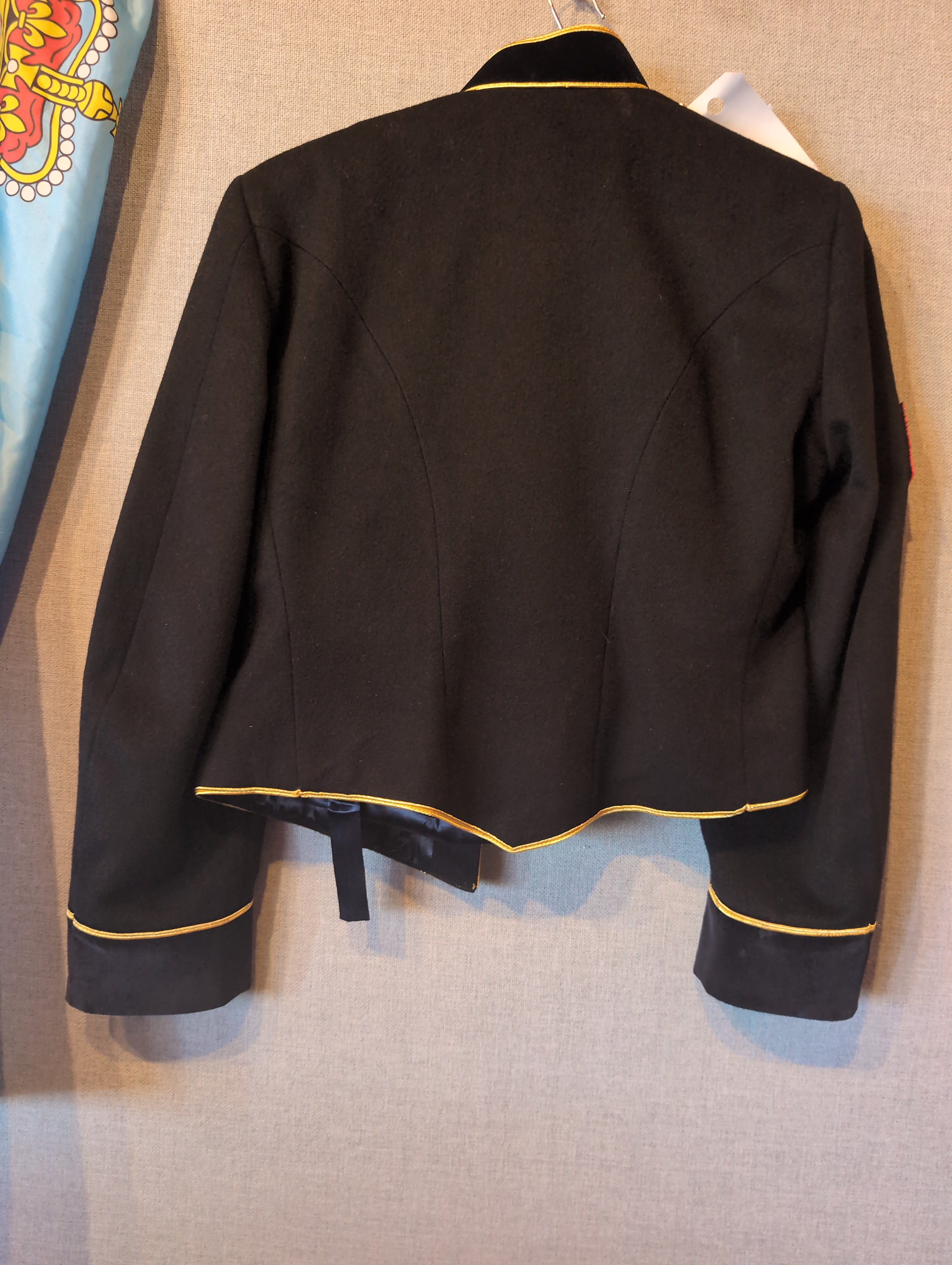 Woman's 38"Chest Short UK Size 14 RLC Mess Dress Uniform Jacket & Bib Waistcoat NCO Sergeant ( our ref G69 )