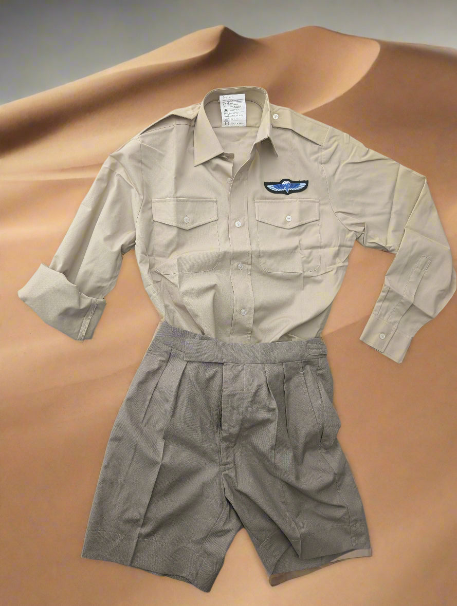 Rogue Heroes Shorts & Shirt with SAS Brevet Hallo Wings