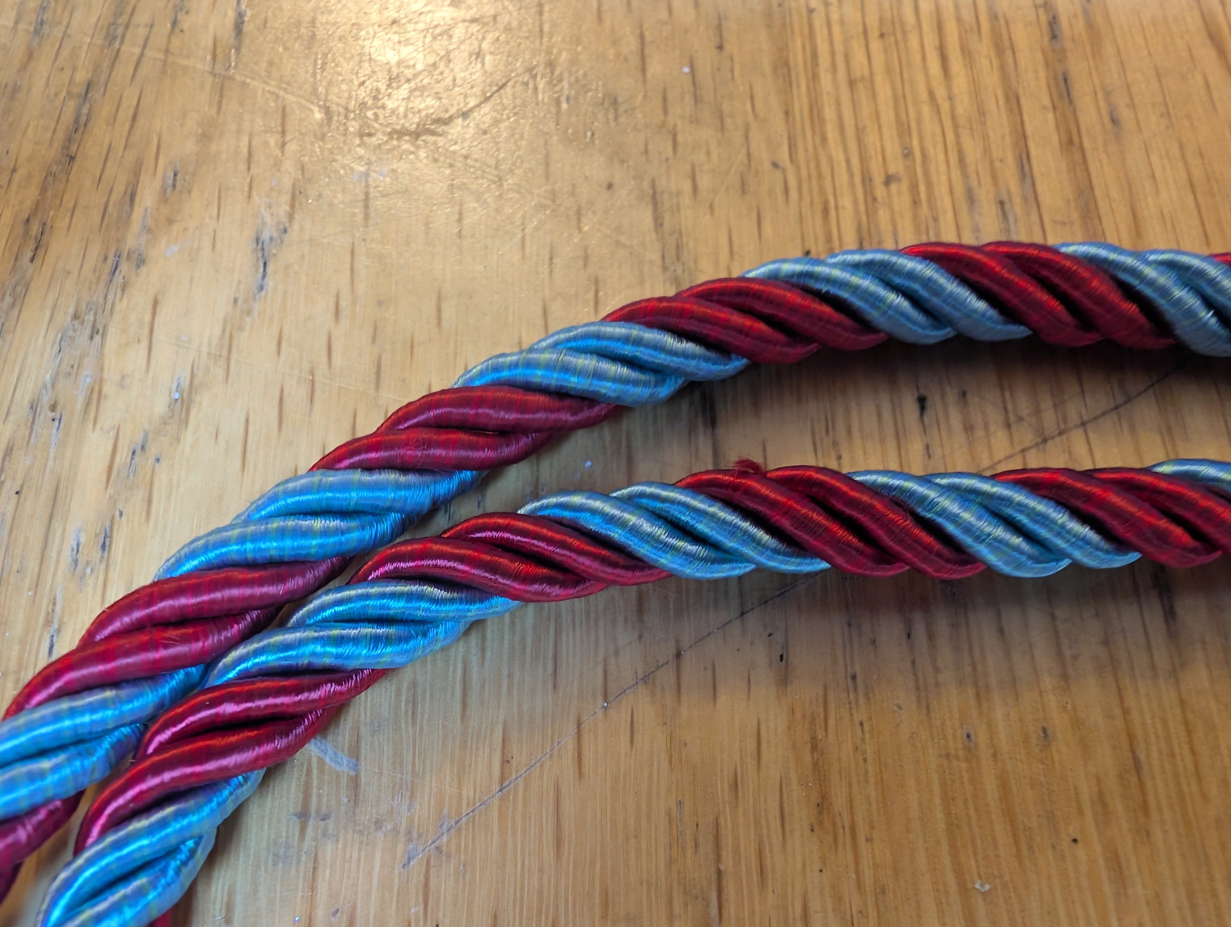 ATS (AUXILIARY TRANSPORT SERVICE) Shoulder Titles & Twisted Cord Lanyard
